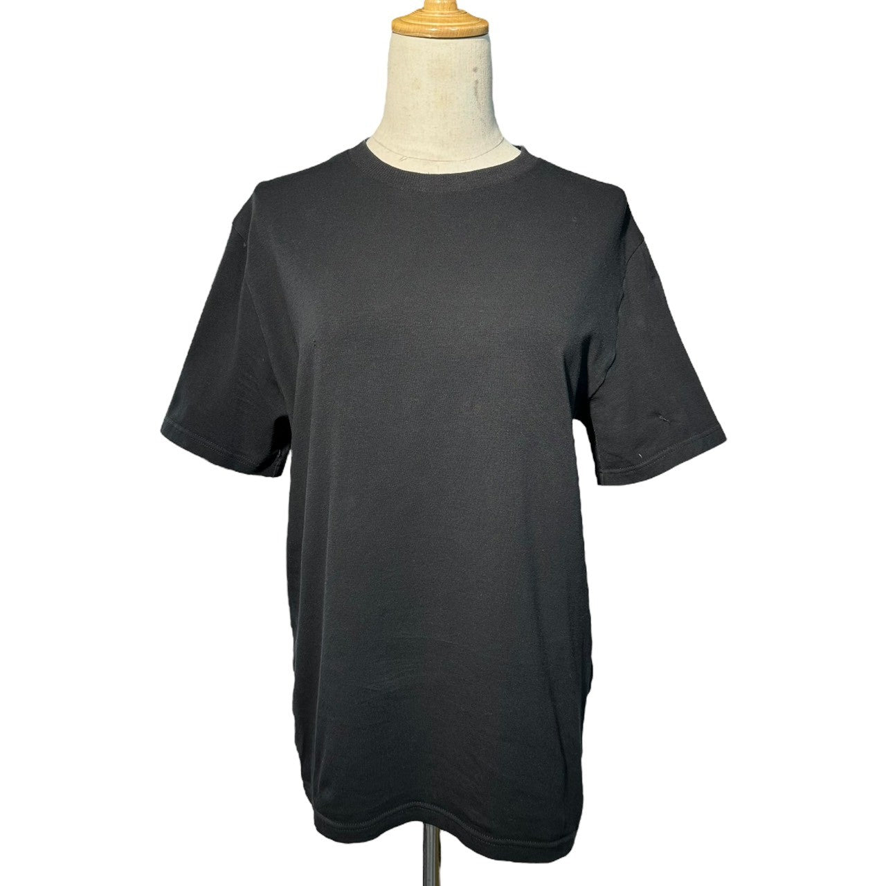 CECILIE BAHNSEN(セシリー バンセン) 21SS JUNO T-SHIRT ジュノ Tシャツ バックホール ギャザー UK8(M～L程度) ブラック