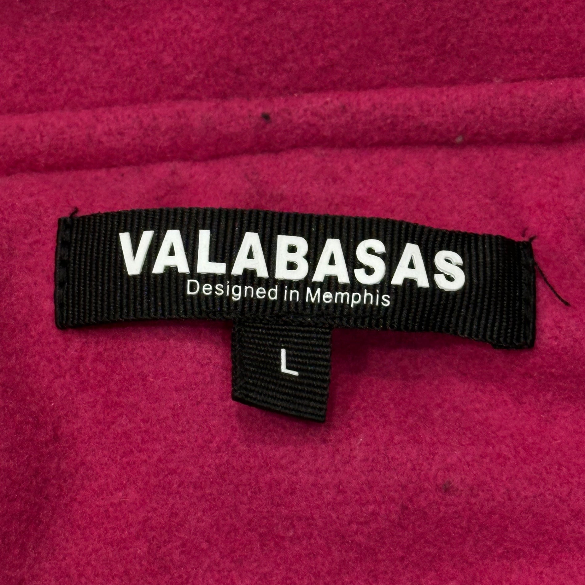 VALABASAS(ヴァラバサス) "Wild Bunch" Letterman Jacket ワイルド バンチ レターマン ジャケット 101213012001 L ピンク