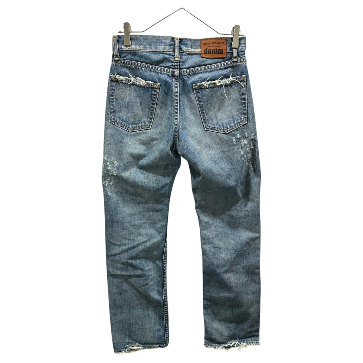 JUNYA WATANABE COMME des GARCONS(ジュンヤワタナベコムデギャルソン) 2005AW Destroyed Denim Pants デストロイ デニム パンツ JP-P058 S インディゴ 00's AD2005