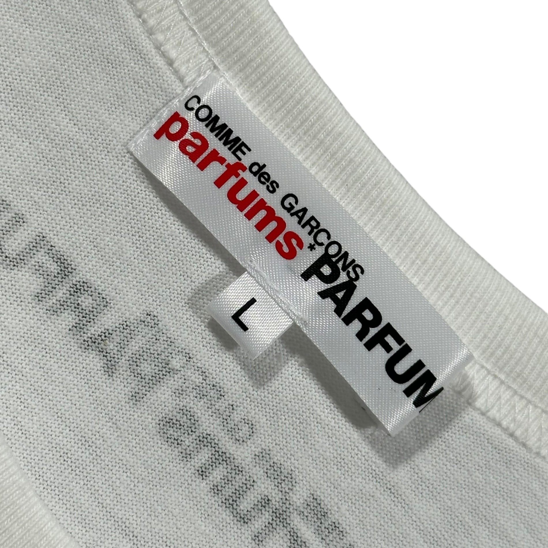 COMME des GARCONS PARFUMS(コムデギャルソンパルファム) 2012SS PALY HEART LOGO T-SHIRT ハート ロゴ Tシャツ BI-T001 L ホワイト AD2012