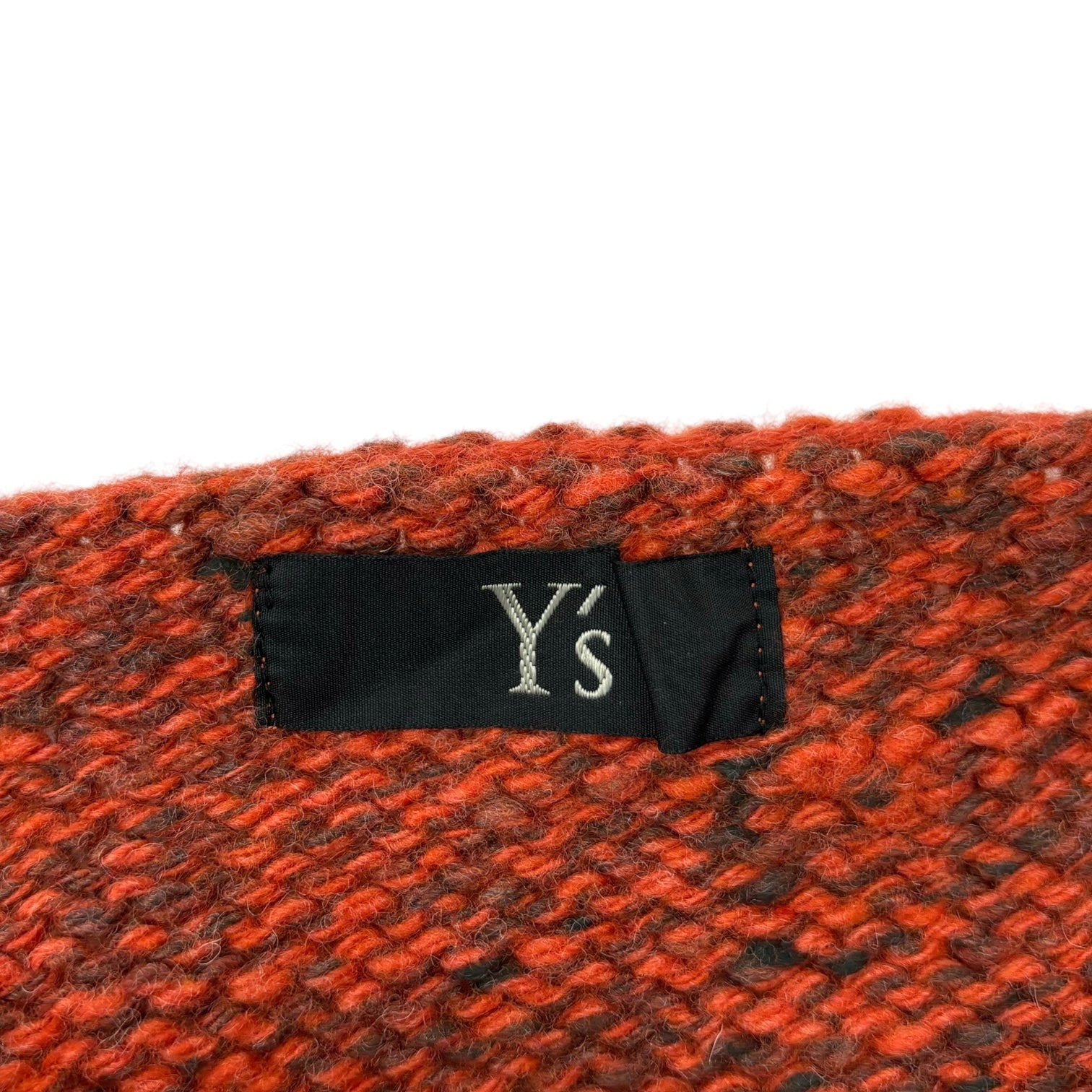 Y's(ワイズ) back pocket knit pullover バック ポケット ニット プルオーバー YD-K96-179 2 オレンジ