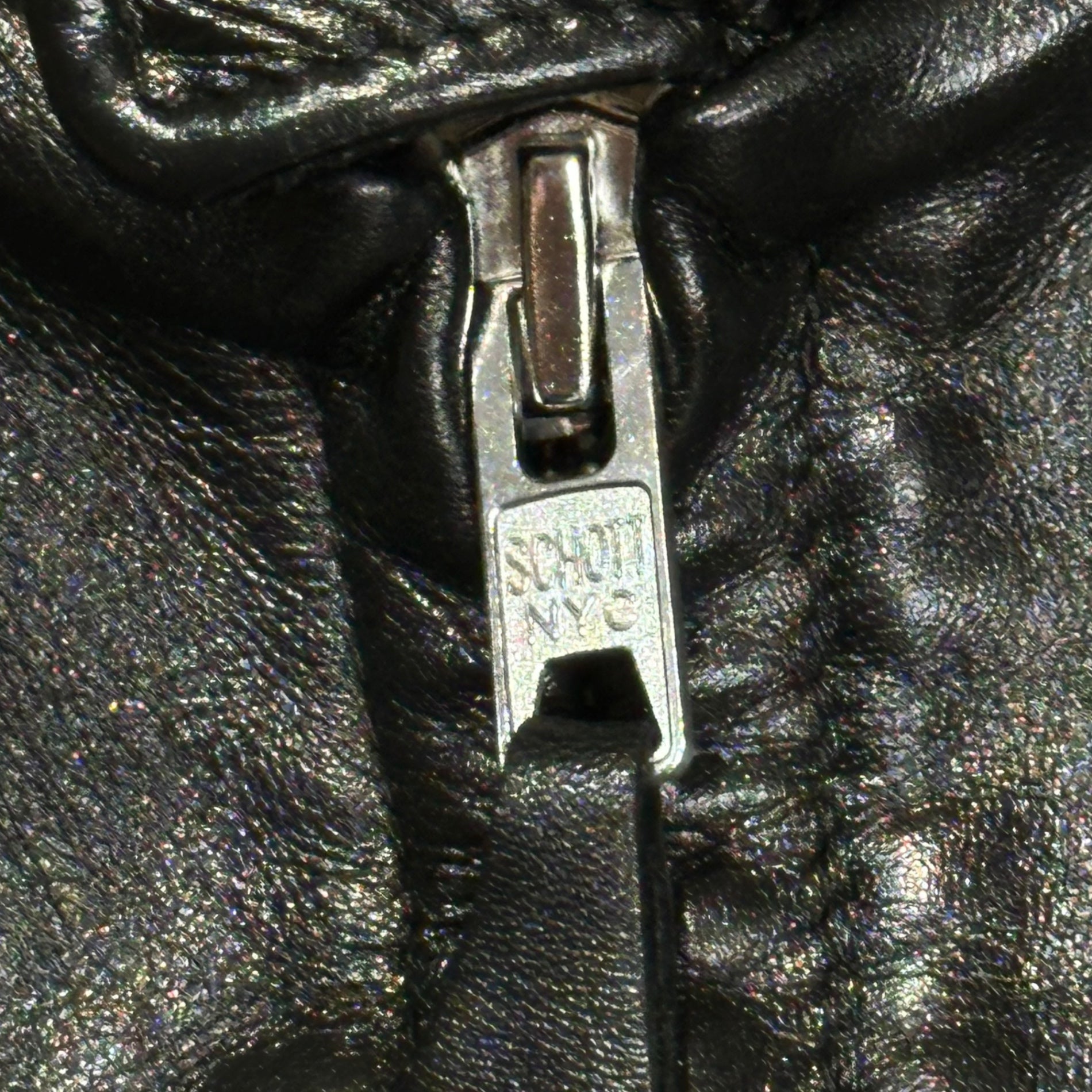 SCHOTT(ショット) Horsehide Cafe Racer Riders Jacket ホースハイド カフェレーサー ライダース ジャケット 馬革 641XXH 38(S～M程度) ブラック