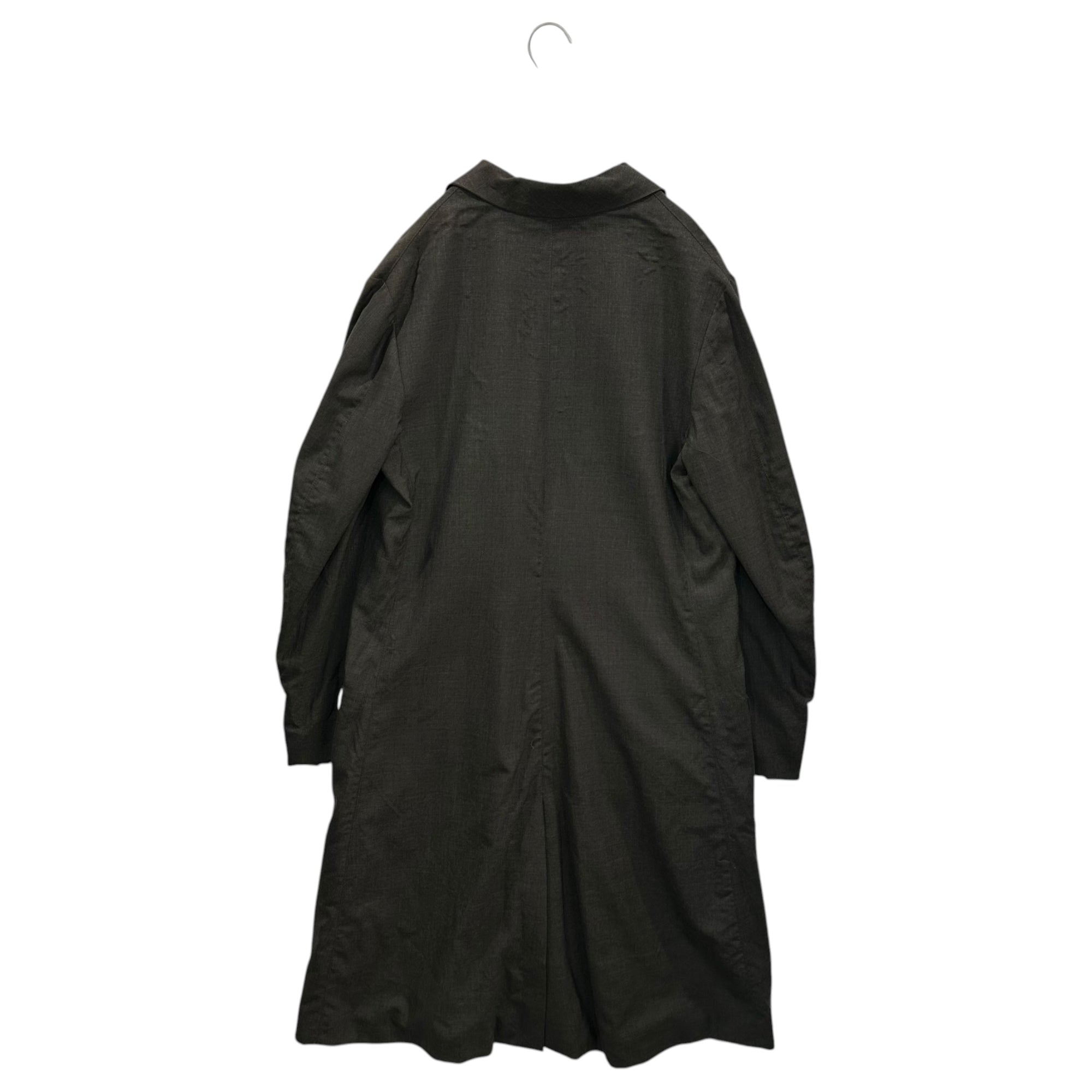 Paul Harnden(ポールハーデン) Wool Long Coat ウール ロング コート M ブラウン ウールボディ アルチザン