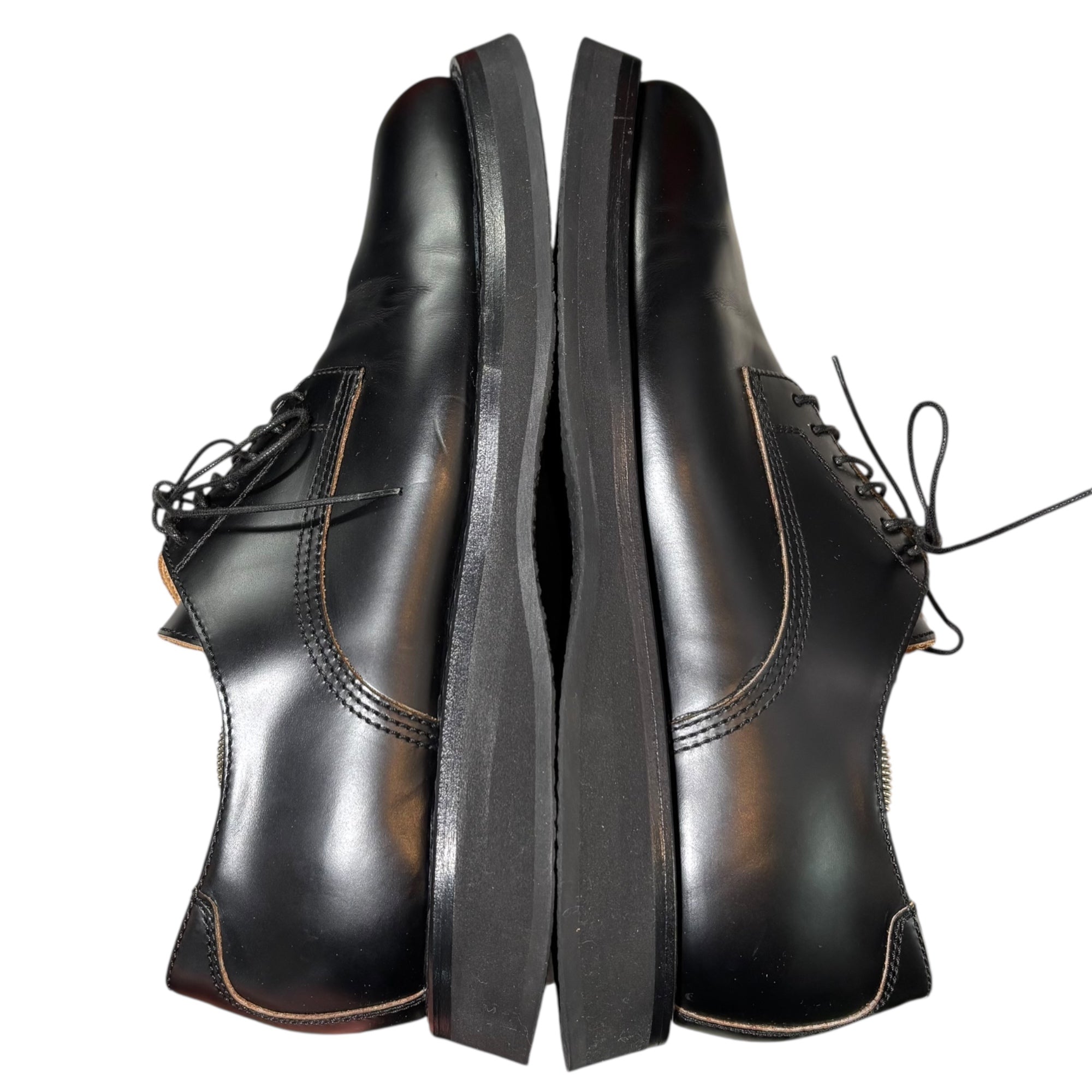 JIL SANDER(ジルサンダー) Plain Toe Leather Shoes プレーントゥ レザー シューズ JI33504A 42 ブラック