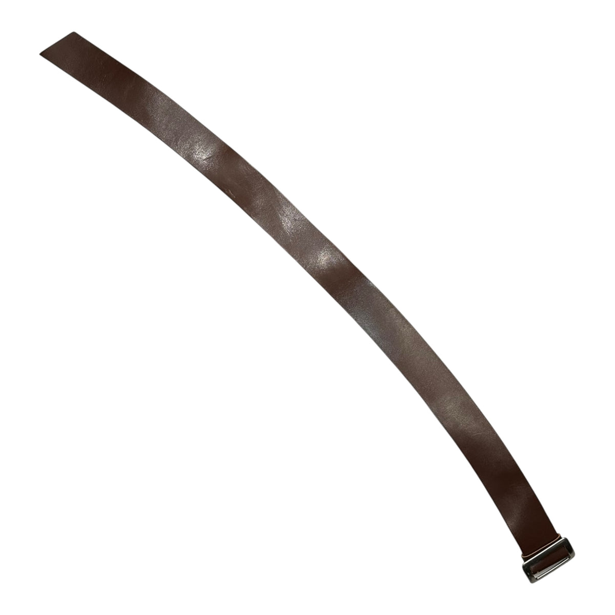 tricot COMME des GARCONS(トリココムデギャルソン) Basic Wide Leather Belt レザー ベーシック ワイド 太ベルト ブラウン