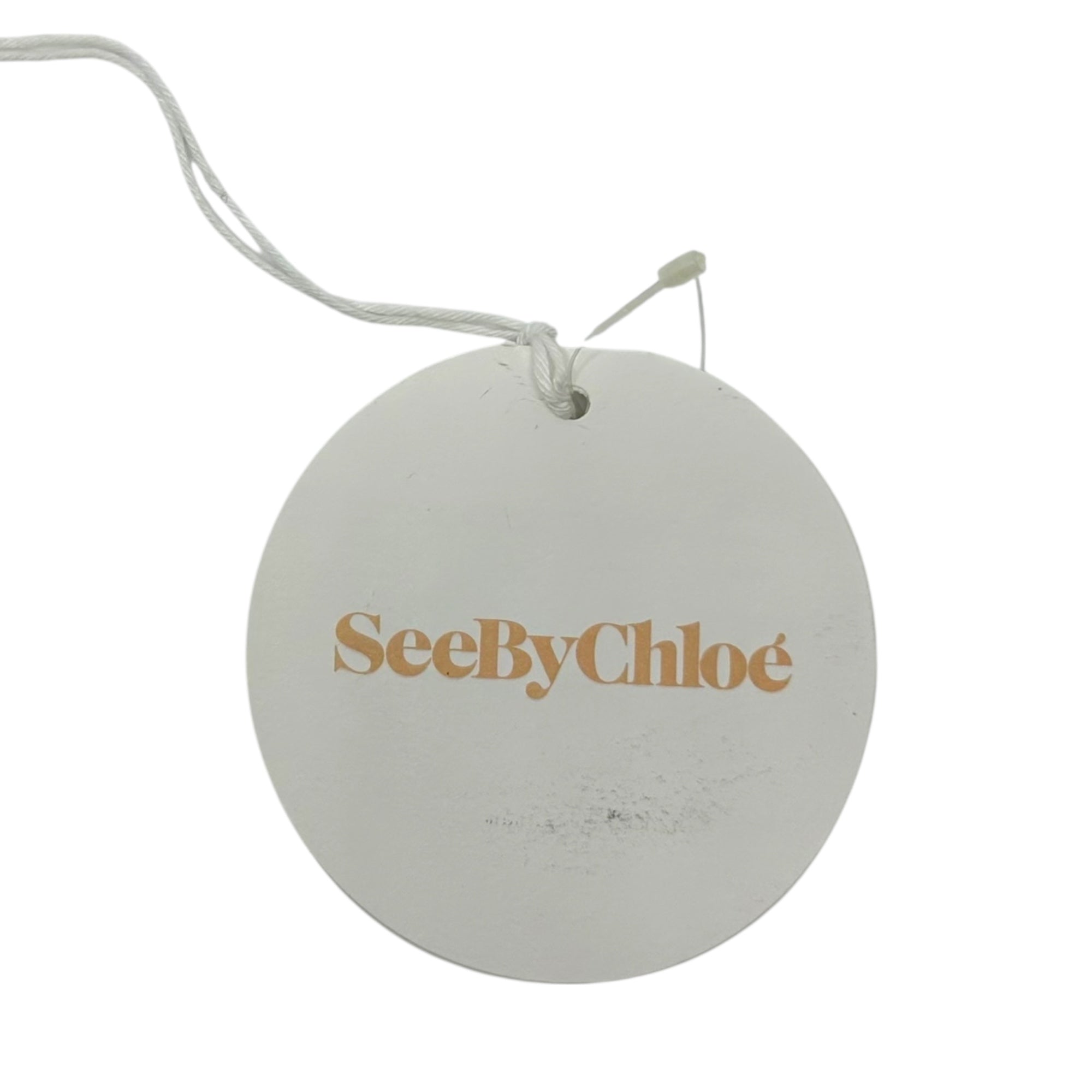 SEE BY CHLOE(シーバイクロエ) Glitter Monogram Shoulder Strap ラメ モノグラム ショルダー ストラップ ブラウン×ブラック
