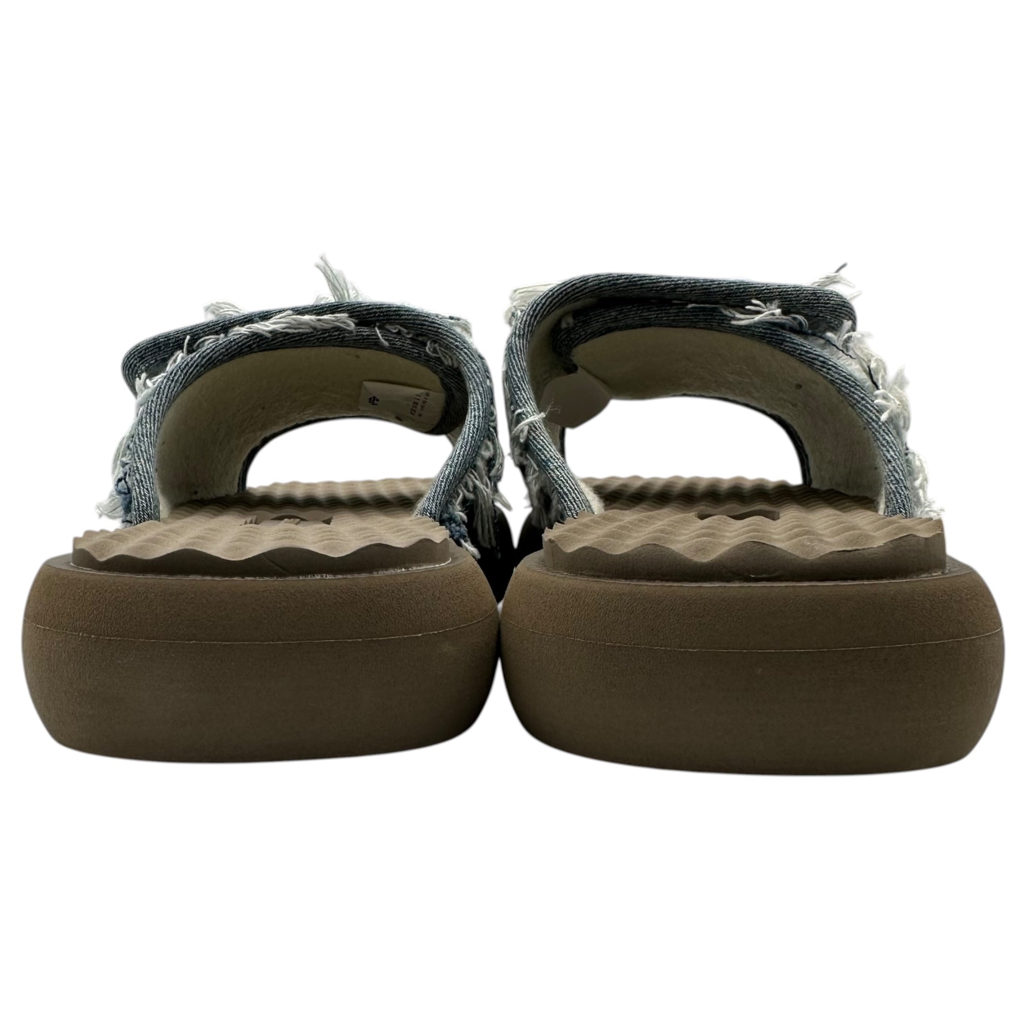 EYTYS(エイティーズ) ALESSA DNM Sandals デニム 厚底 サンダル F311001 27.4cm インディゴ×ベージュ