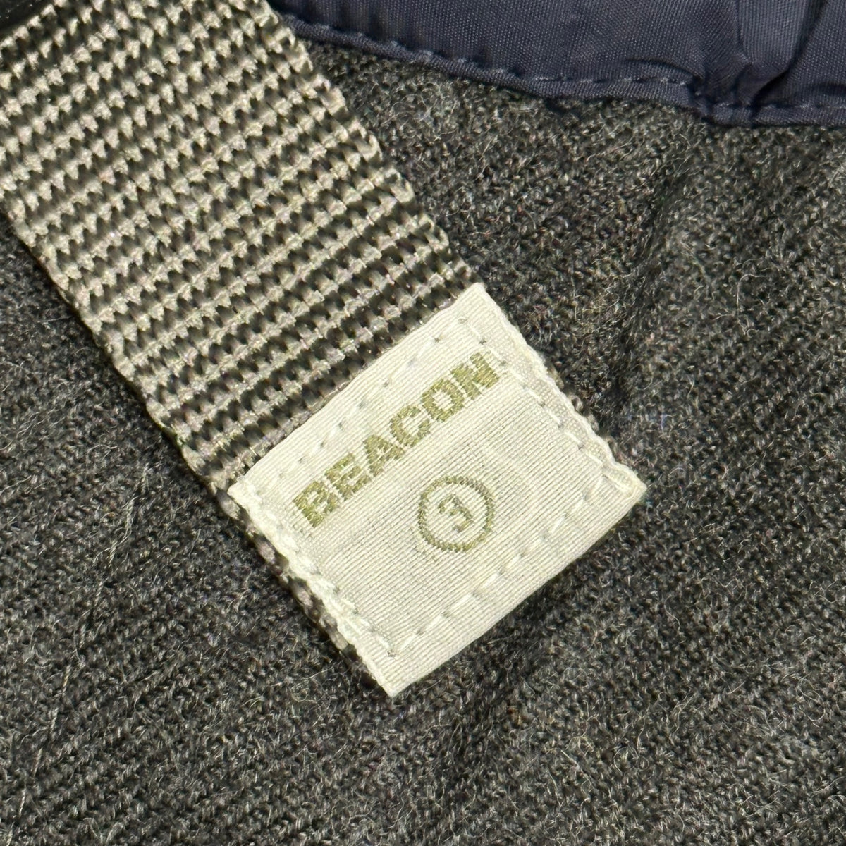 kolor(カラー) 2019AW Waist-Switching Wool Tapered Pants ウエスト 切替 ウール テーパード パンツ 19WBM-P12148S 3 グレー×ネイビー