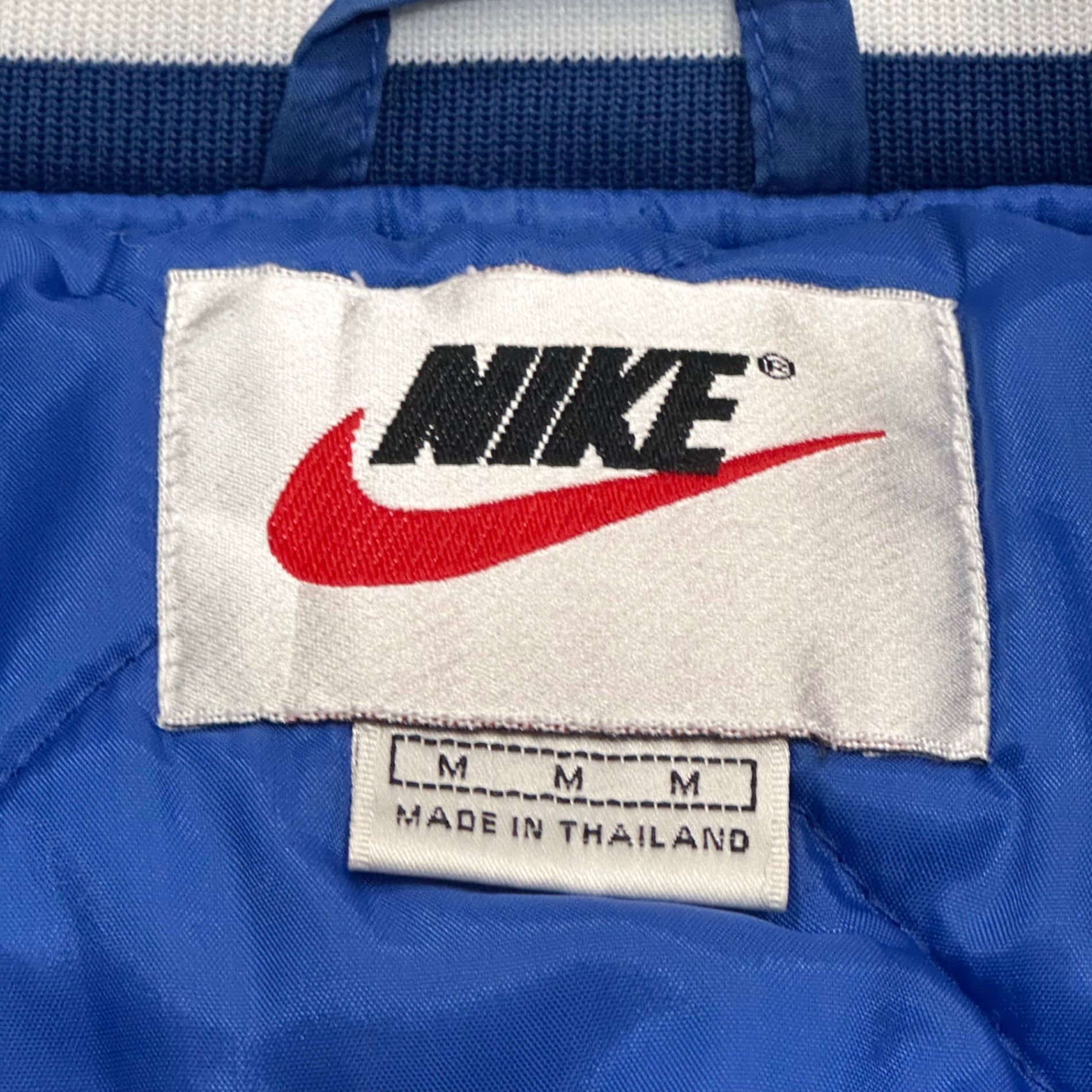 NIKE(ナイキ) 90's Half-Zip Pullover Large Swoosh Padded Jacket