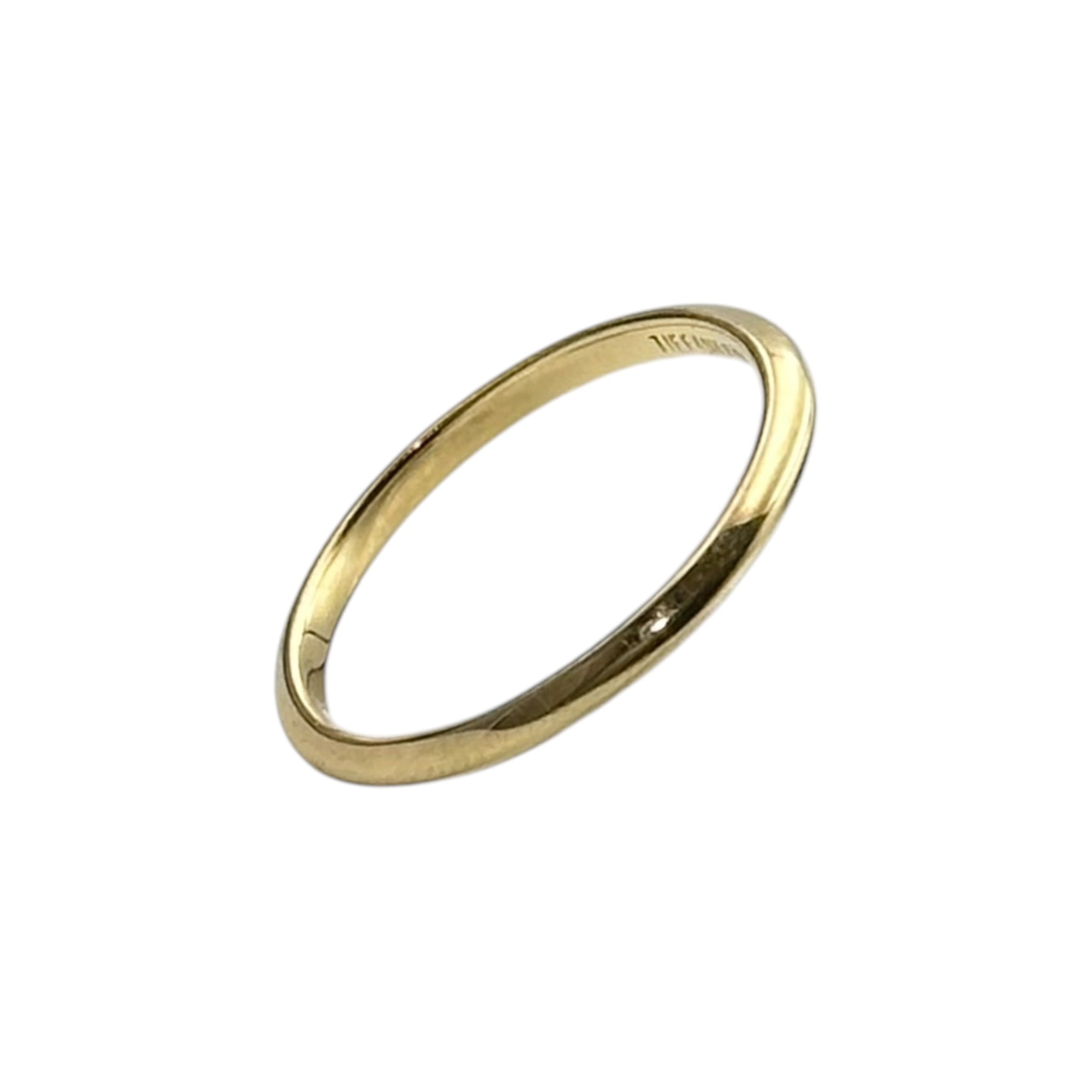 TIFFANY & CO.(ティファニー) ～70’s Vintage Basic Wedding Ring ヴィンテージ ベーシック ウェディング リング 指輪 15号 ゴールド 18K(アトケー) 2.0g ～1970年代