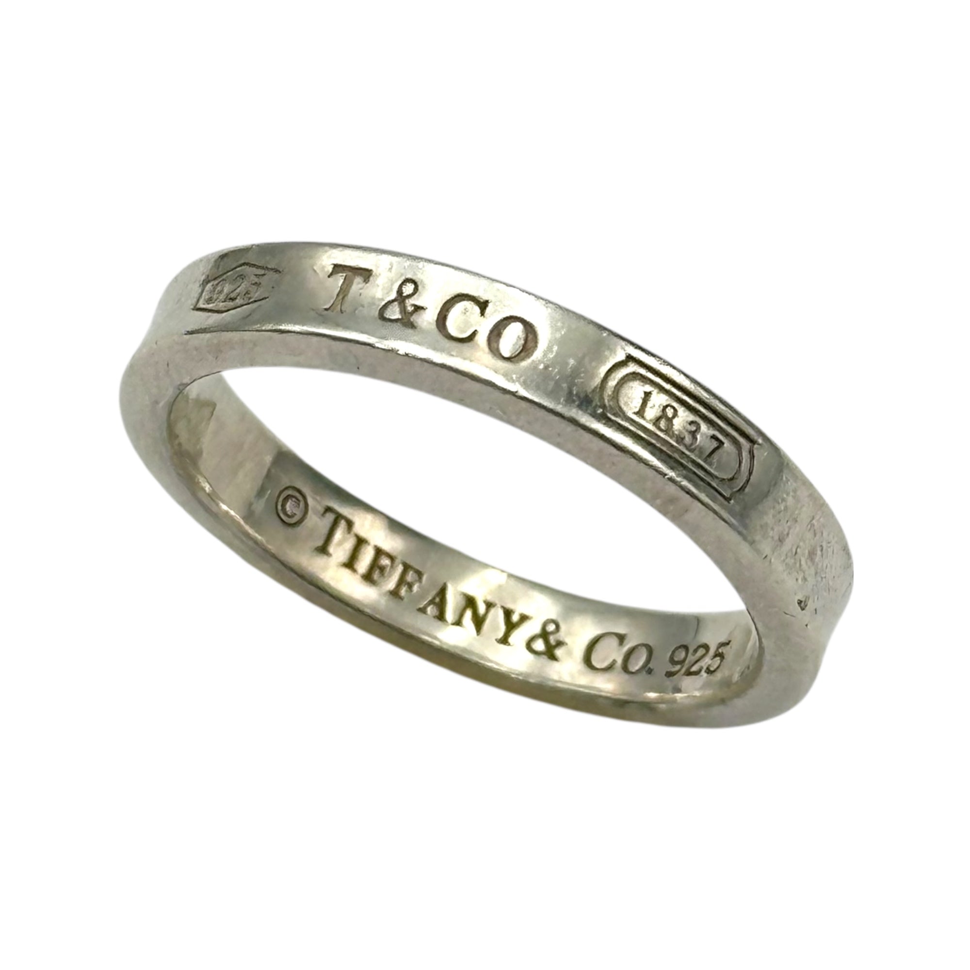 TIFFANY & CO.(ティファニー) 1837 Narrow Ring ナロー リング 23号 シルバー