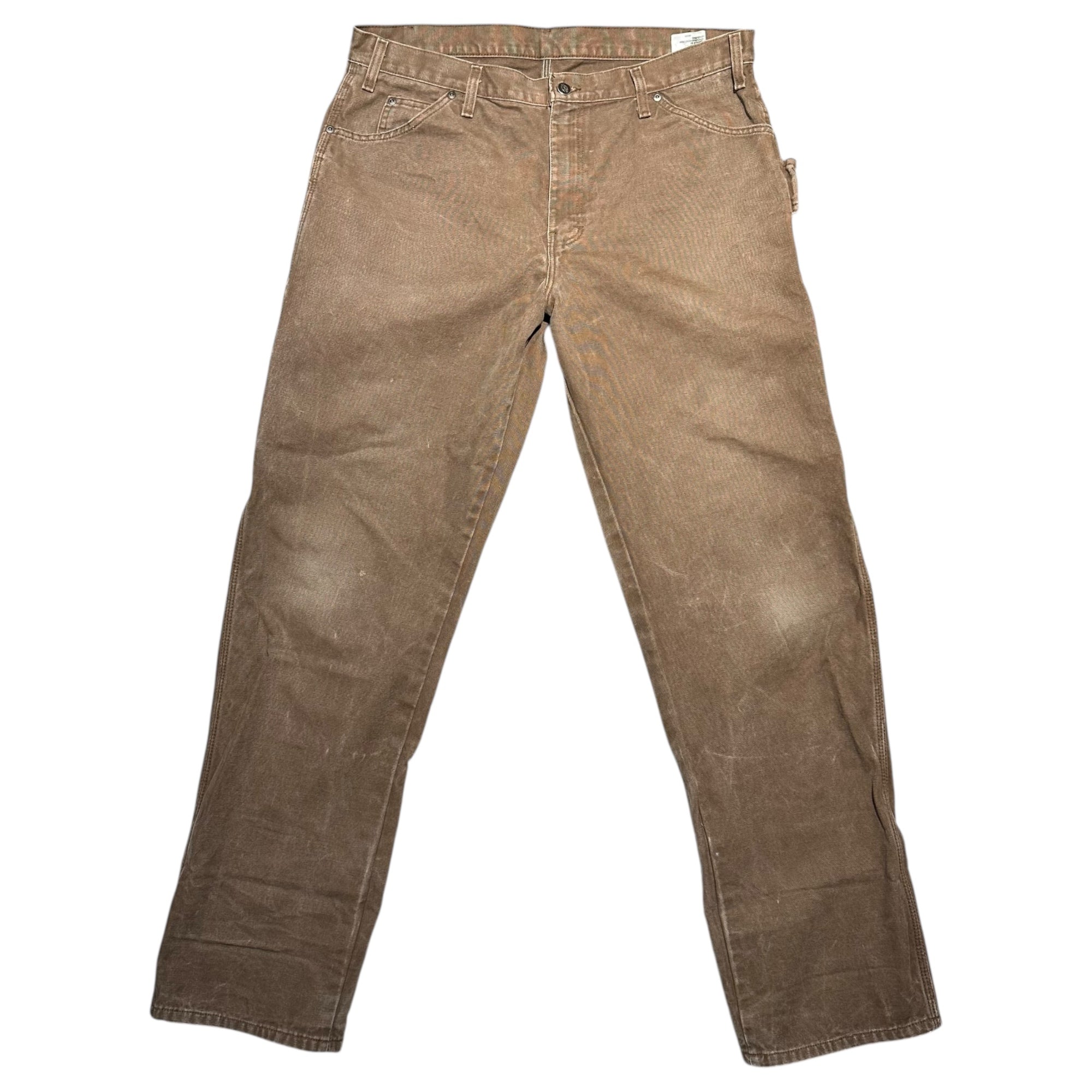 Dickies(ディッキーズ) Duck Canvas Painter Pants ダック地 ペインター パンツ 36×34 ブラウン