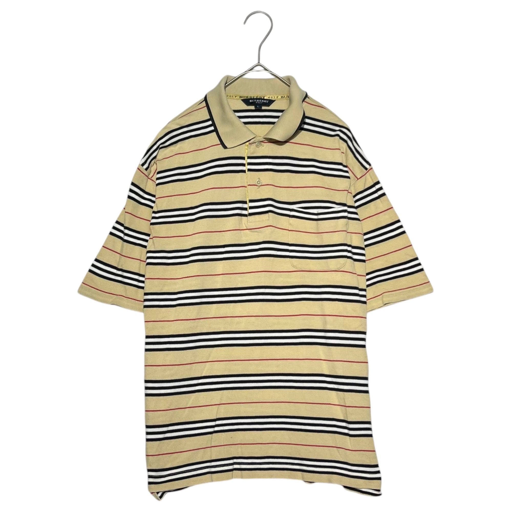 BURBERRY GOLF(バーバリーゴルフ) ポロシャツ BFV11-416-50 L ベージュ