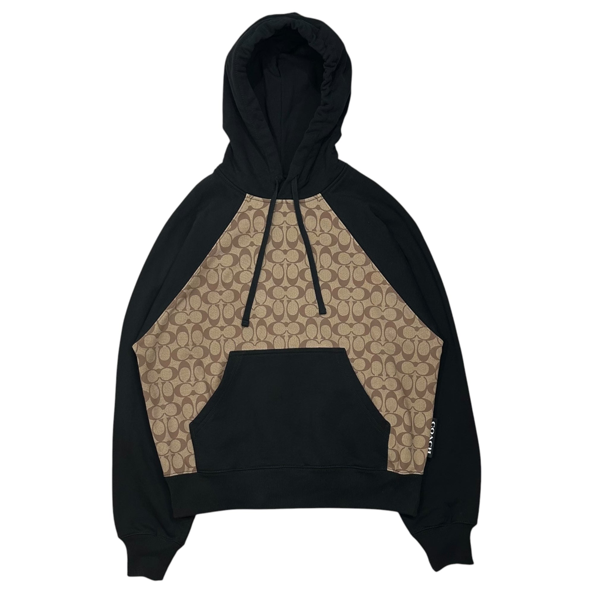 COACH(コーチ) Signature Hoodie シグネチャー フーディー CO826 S ブラック×ベージュ