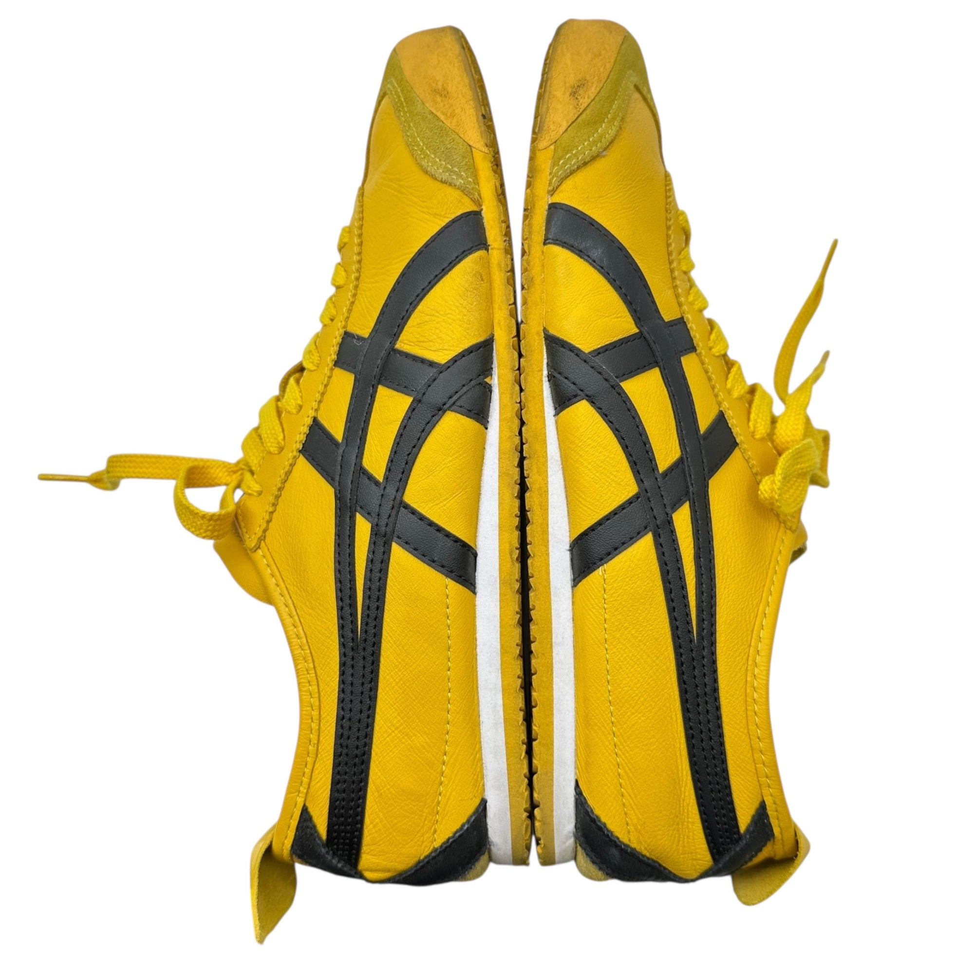 Onitsuka Tiger(オニツカタイガー) MEXICO66 メキシコ ローカット スニーカー F580223 28.5cm イエロー×ブラック
