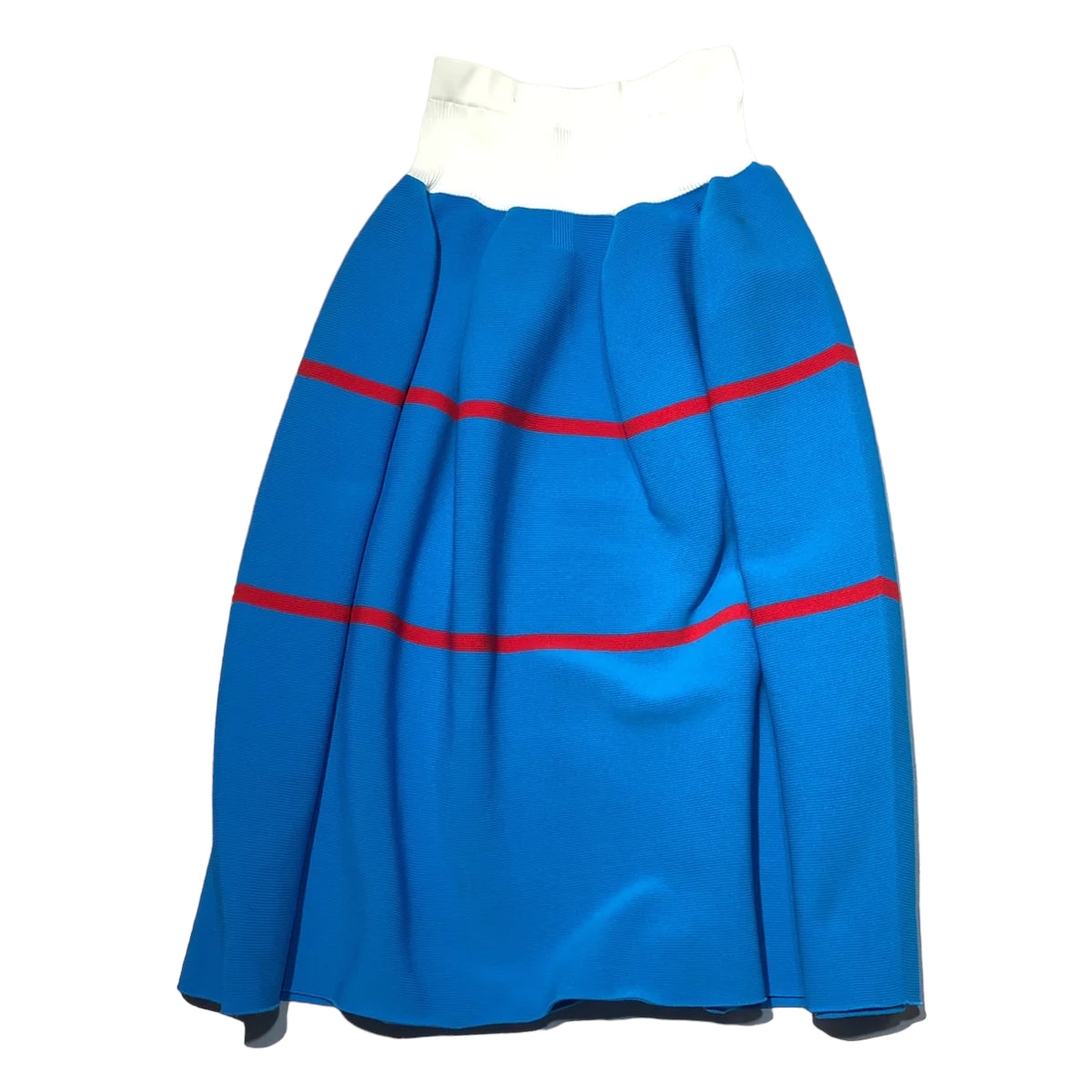 CFCL(シーエフシーエル) POTTERY SKIRT 1/フレアスカート CF005KG002KTC 1(Sサイズ程度) ブルー 桑田卓郎コラボ