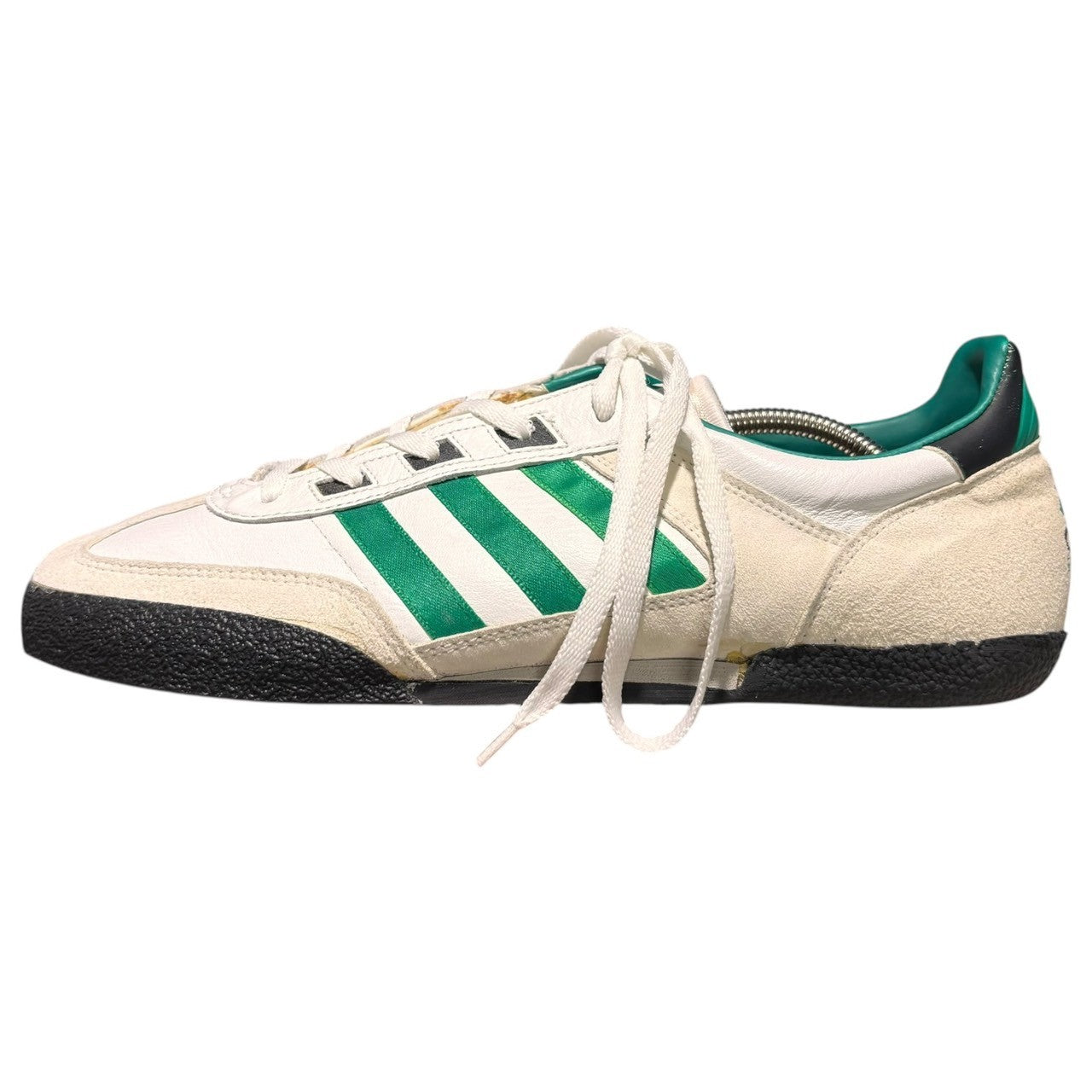 adidas(アディダス) 1987's EQUIPMENT vintage West German low-cut sneakers SHUT PUT ヴィンテージ 西ドイツ製 ローカット スニーカー 28.5cm ホワイト×グリーン 80's 80年代