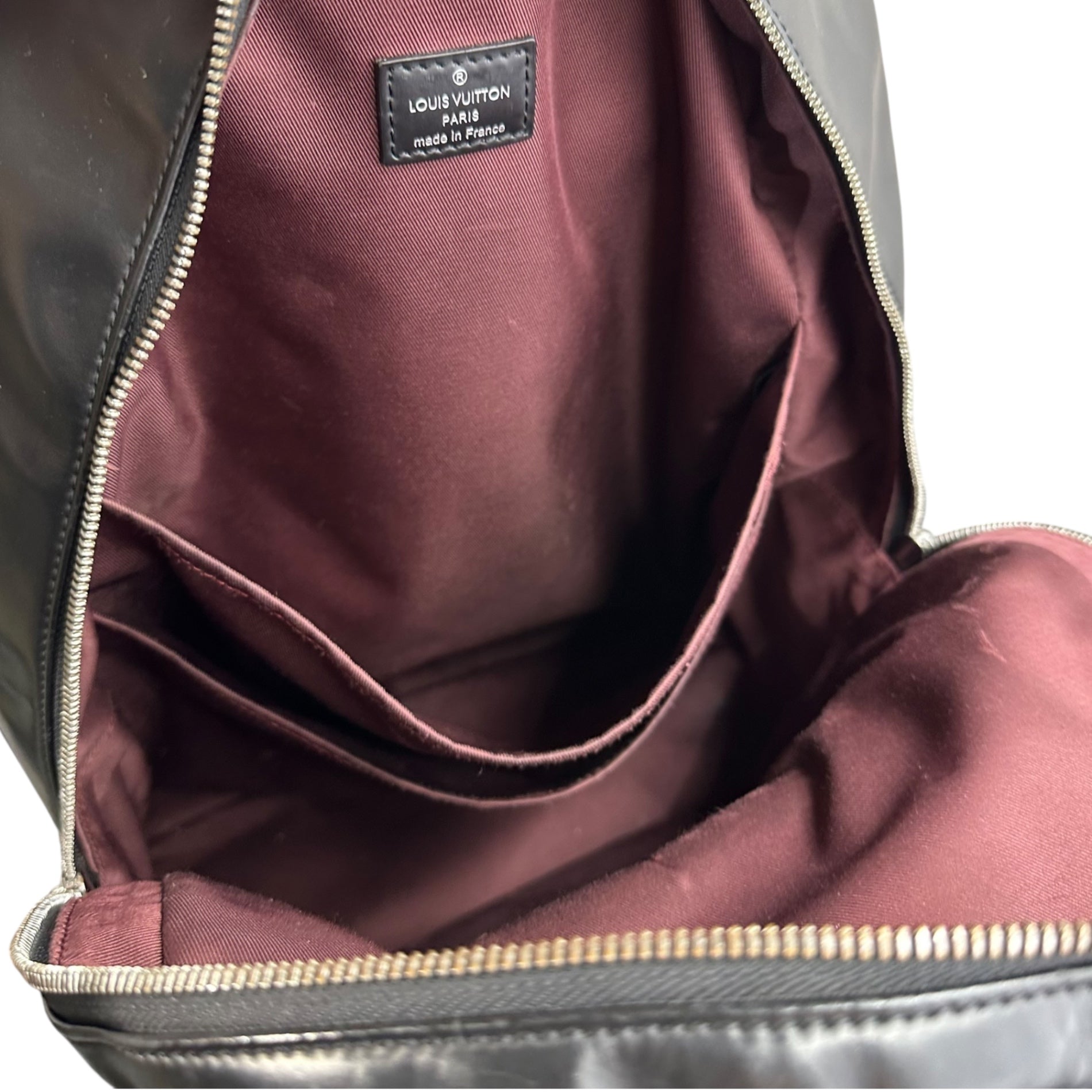 LOUIS VUITTON(ルイヴィトン) モノグラム・マカサー ジョッシュ リュック デイパック バックパック 型番：M41530 ブラウン×ブラック 製造番号：SP1199