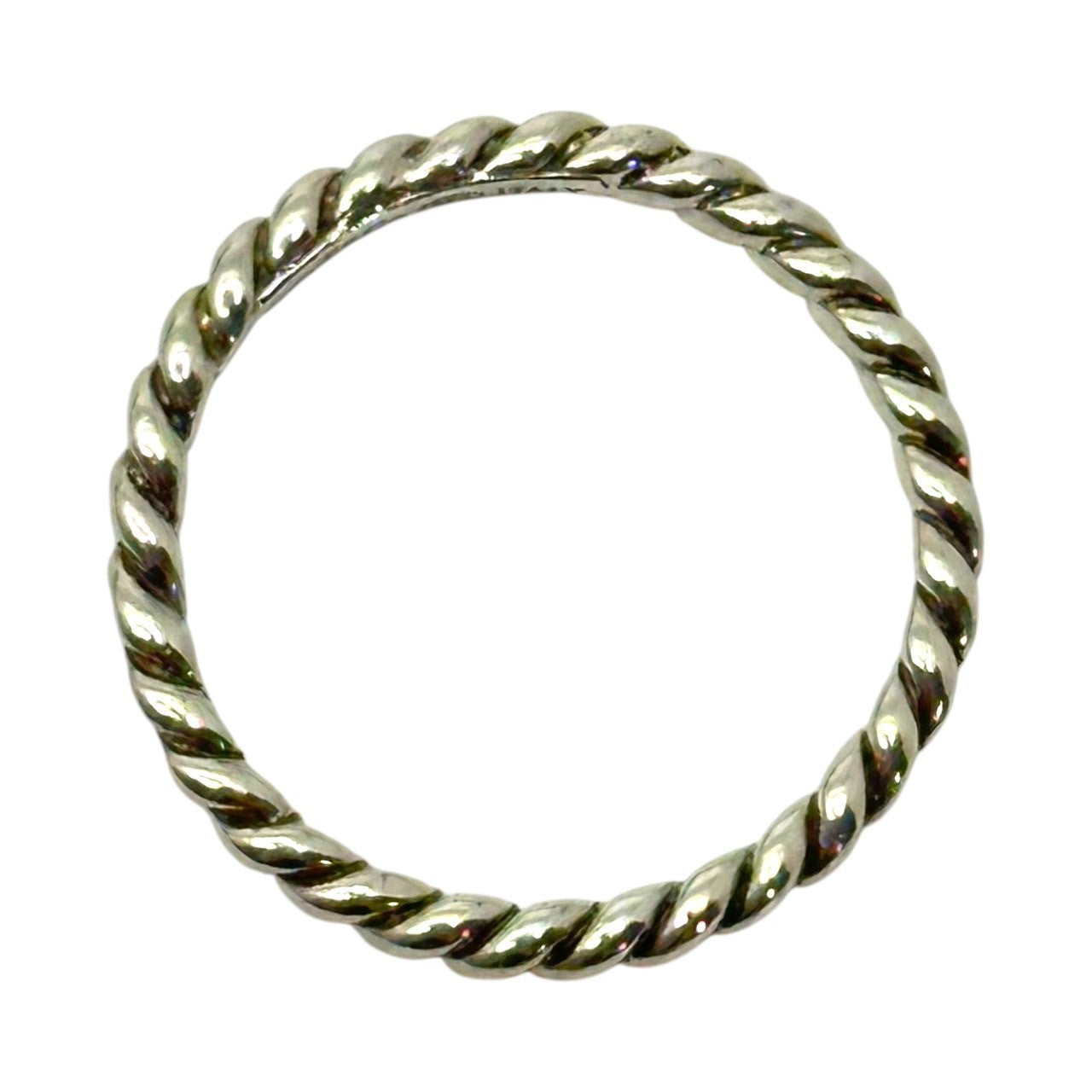 【SALE対象外】TIFFANY & CO.(ティファニー) Silver Twist Ring シルバー ツイスト リング 指輪 13号 箱付 シルバー SV925