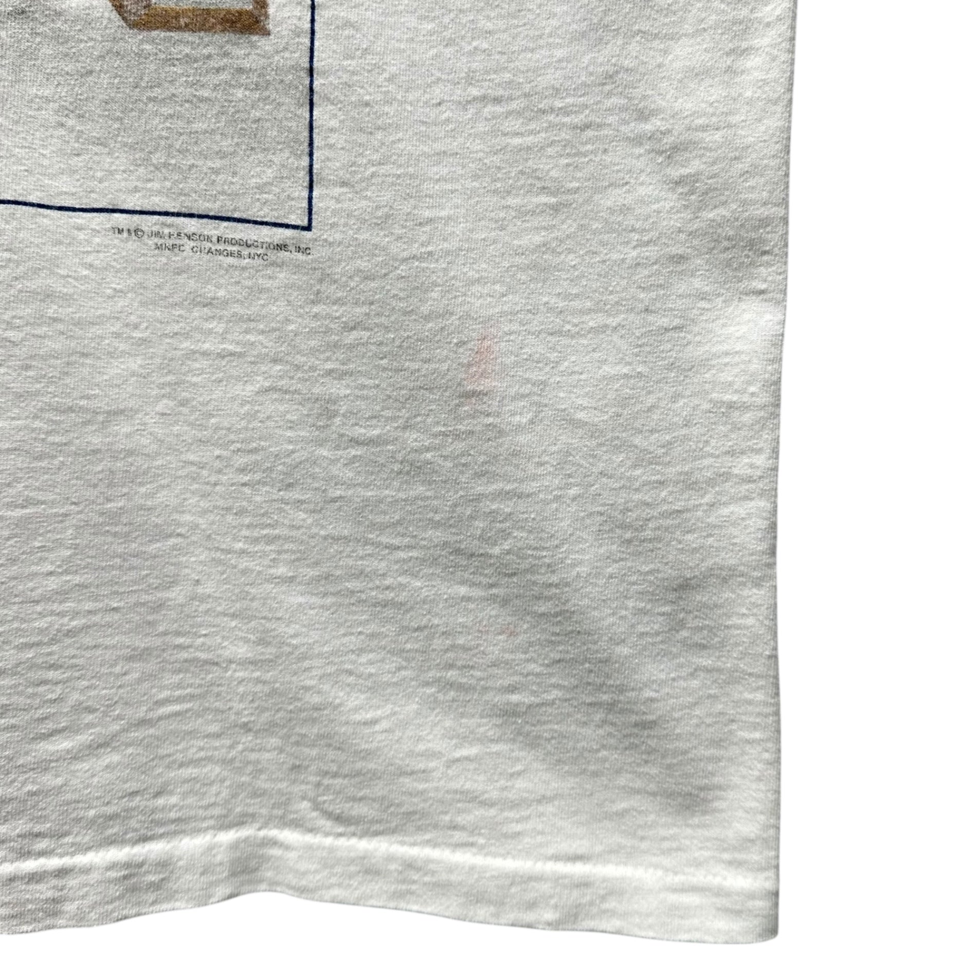 Changes(チェンジィズ) 90's ”Kermit” forest gump parody TEE カーミット フォレスト ガンプ パロディ ヴィンテージ Tシャツ XL ホワイト 90年代 Forrest Green