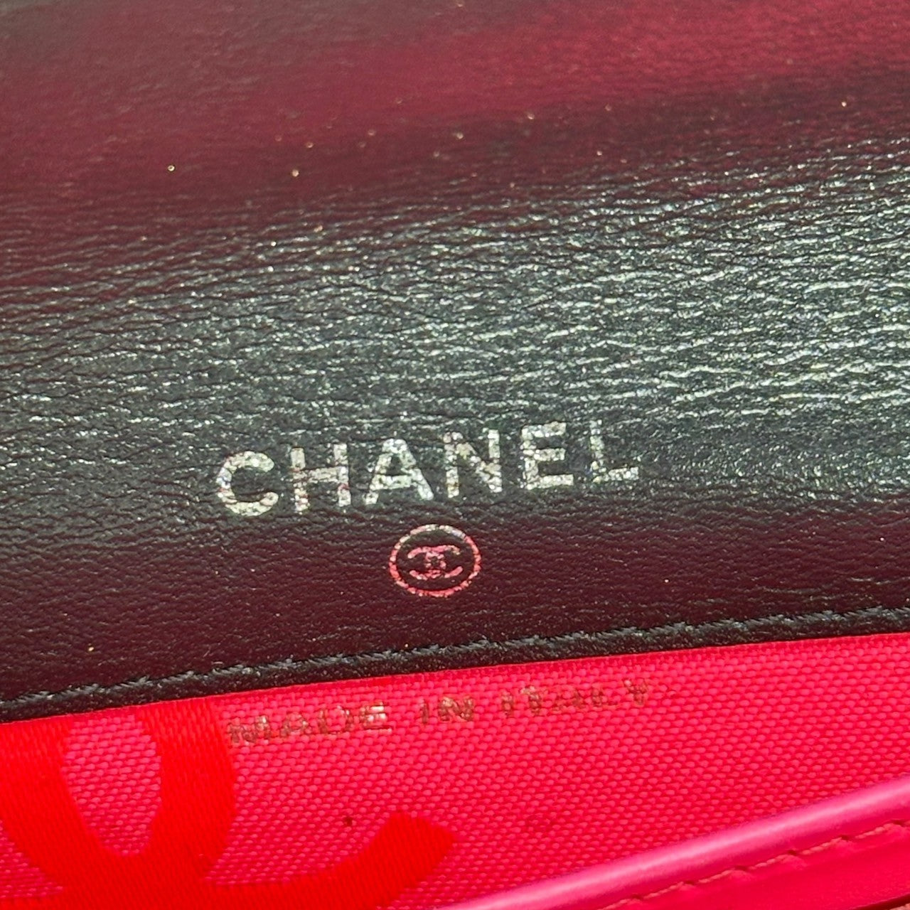 CHANEL(シャネル) Cambon-line Bifold Flap Wallet 2つ折り フラップ 財布 ブラック×ホワイト 9番台 7桁 2004年