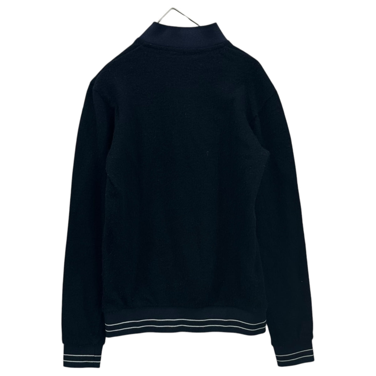 robe de chambre COMME des GARCONS(ローブドシャンブルコムデギャルソン) 1999AW Dye-Through Zip-Up Wool Blouson 製品染め ジップアップ ウール ブルゾン RT-040380 FREE ネイビー AD1999