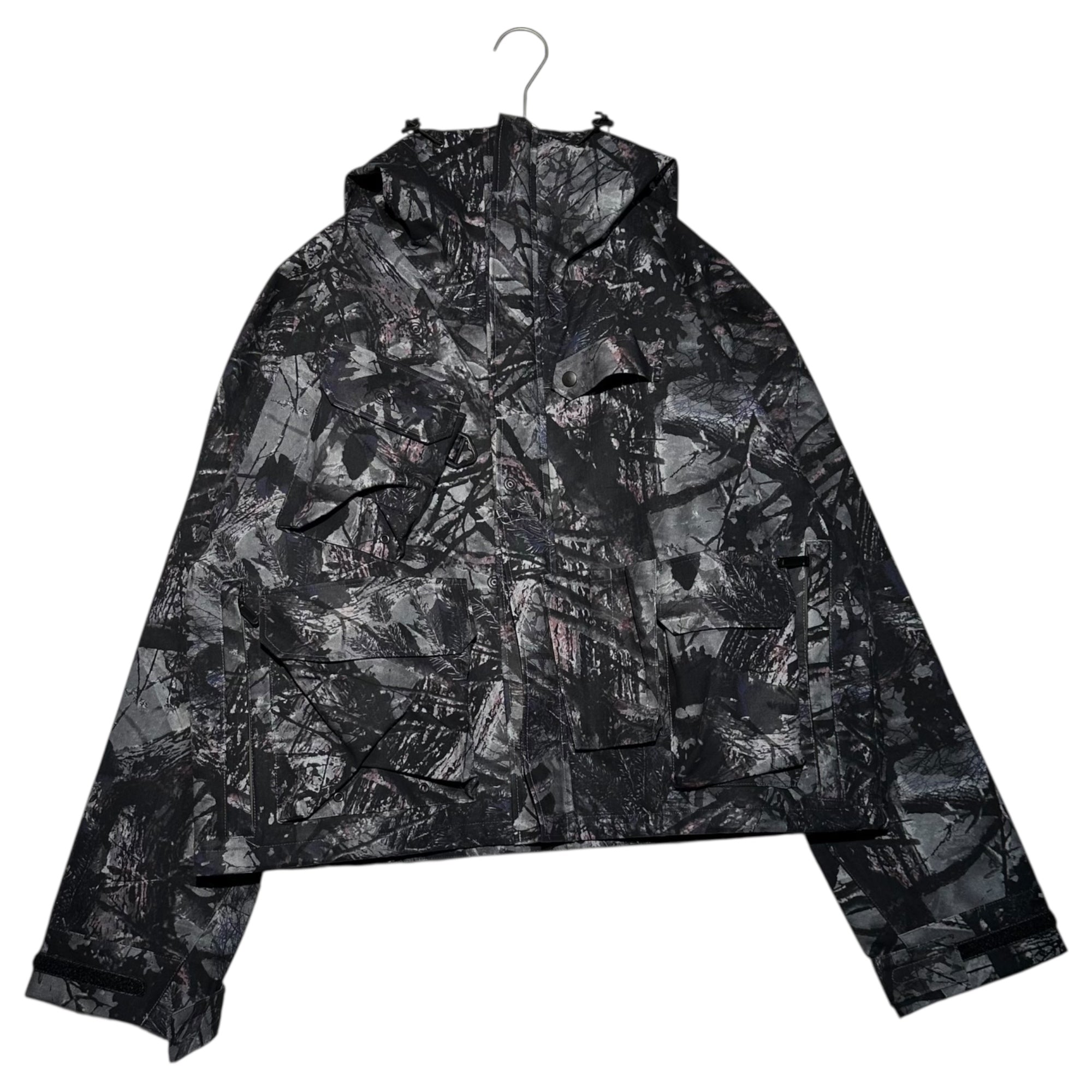 South2 West8 S2W8(サウス2ウエスト8) 20SS RIVER TREK JACKET – 3 LAYER 3レイヤー リバートレックジャケット GL772 S ブラック×グレー マウンテンパーカー ツリーカモ