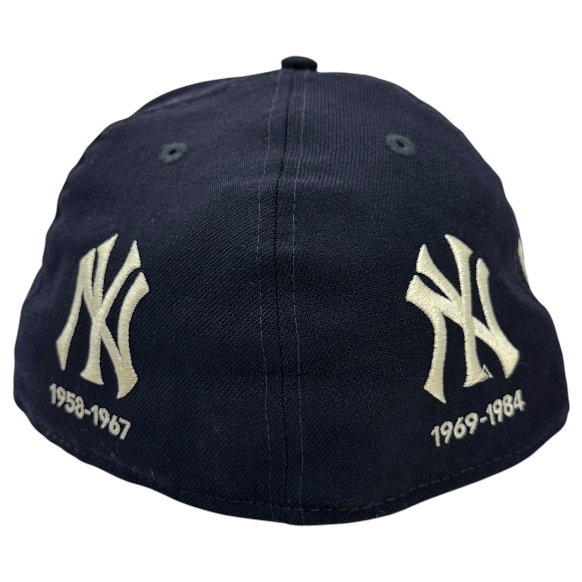 NEW ERA(ニューエラ) 59FIFTY New York Yankees LOGO TIMELINE ニューヨーク ヤンキース ロゴ 歴代 ベースボール キャップ 7 7/8(62.5cm) ネイビー 海外限定モデル