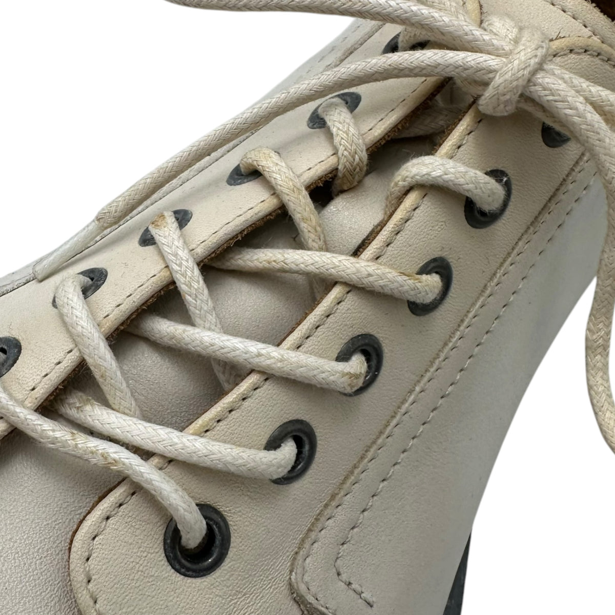 McQ(マックキュー) Old 6-Hole Plain-Toe Leather Shoes オールド 6ホール プレーントゥ レザー シューズ 42 アイボリー ALEXANDER MCQUEEN(アレキサンダーマックイーン)