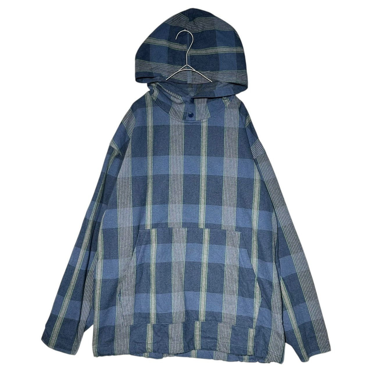 Pilgrim Surf+Supply(ピルグリムサーフ+サプライ) Check Cotton Mountain Parka チェック コットン マウンテンパーカー 36-18-0578-879 S ブルー×グレー ジャケット