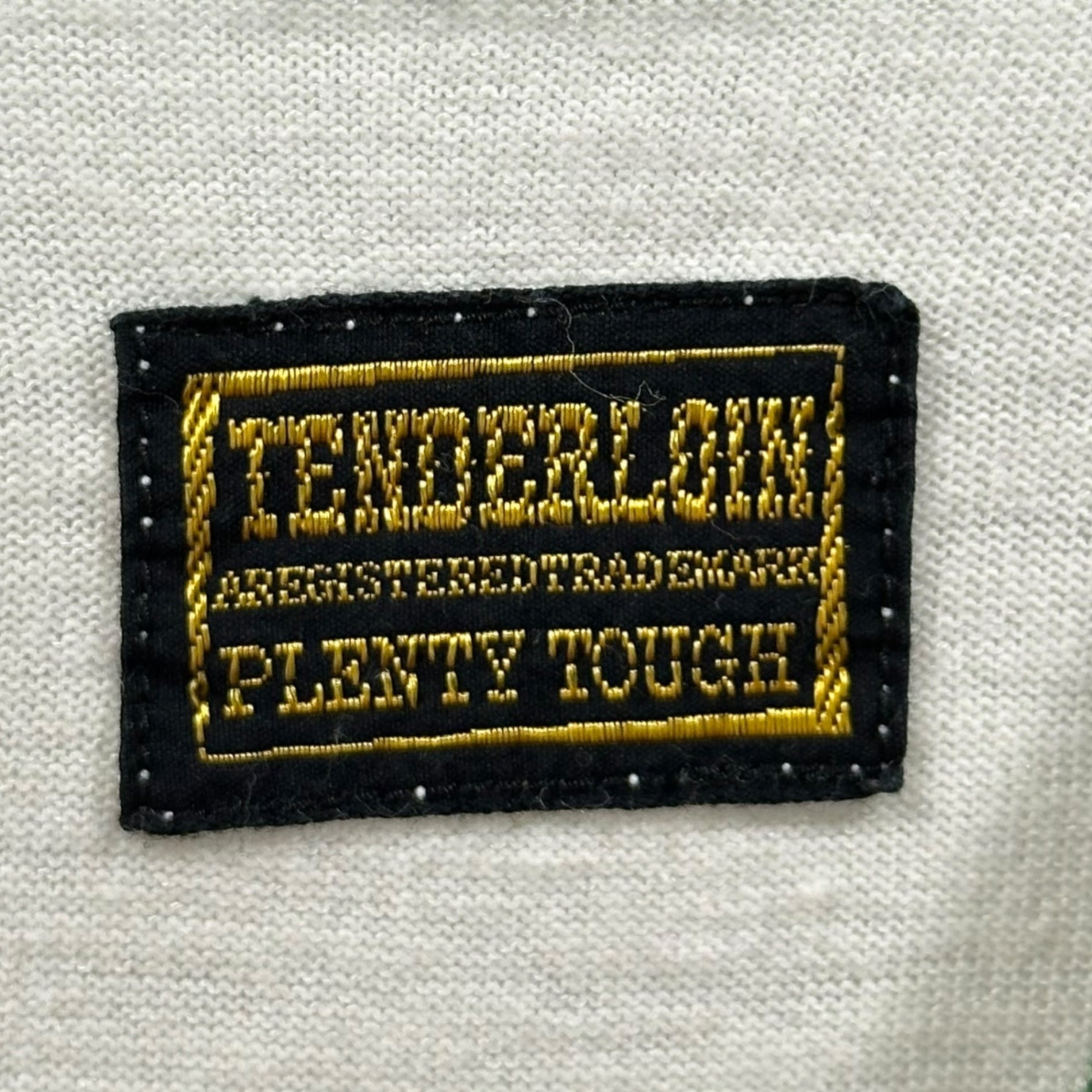 TENDERLOIN(テンダーロイン) Raglan Sleeve Crew Neck T-Shirt ラグラン スリーブ クルーネック Tシャツ S アイボリー×グリーン