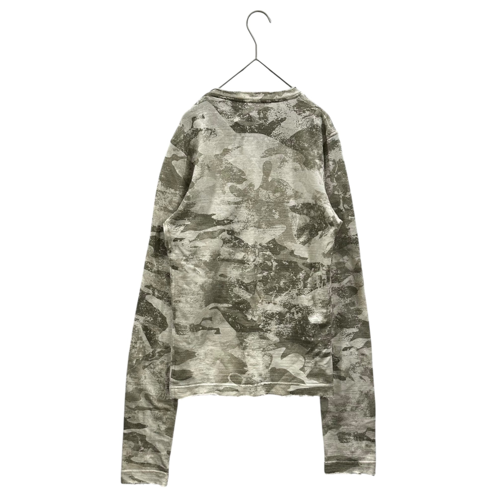 YAKU(ヤク) 2025AW Gaunt Longsleeve Top ガント 長袖 Tシャツ S カーキ カットソー 迷彩 カモ