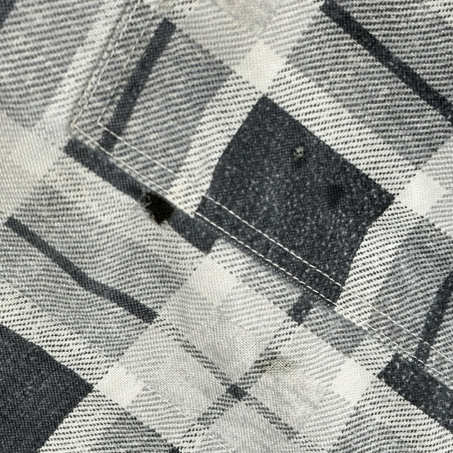 VINTAGE(ヴィンテージ) Nep Check Grunge Gown Coat ネップ チェック グランジ ガウン コート FREE グレー×ブラック