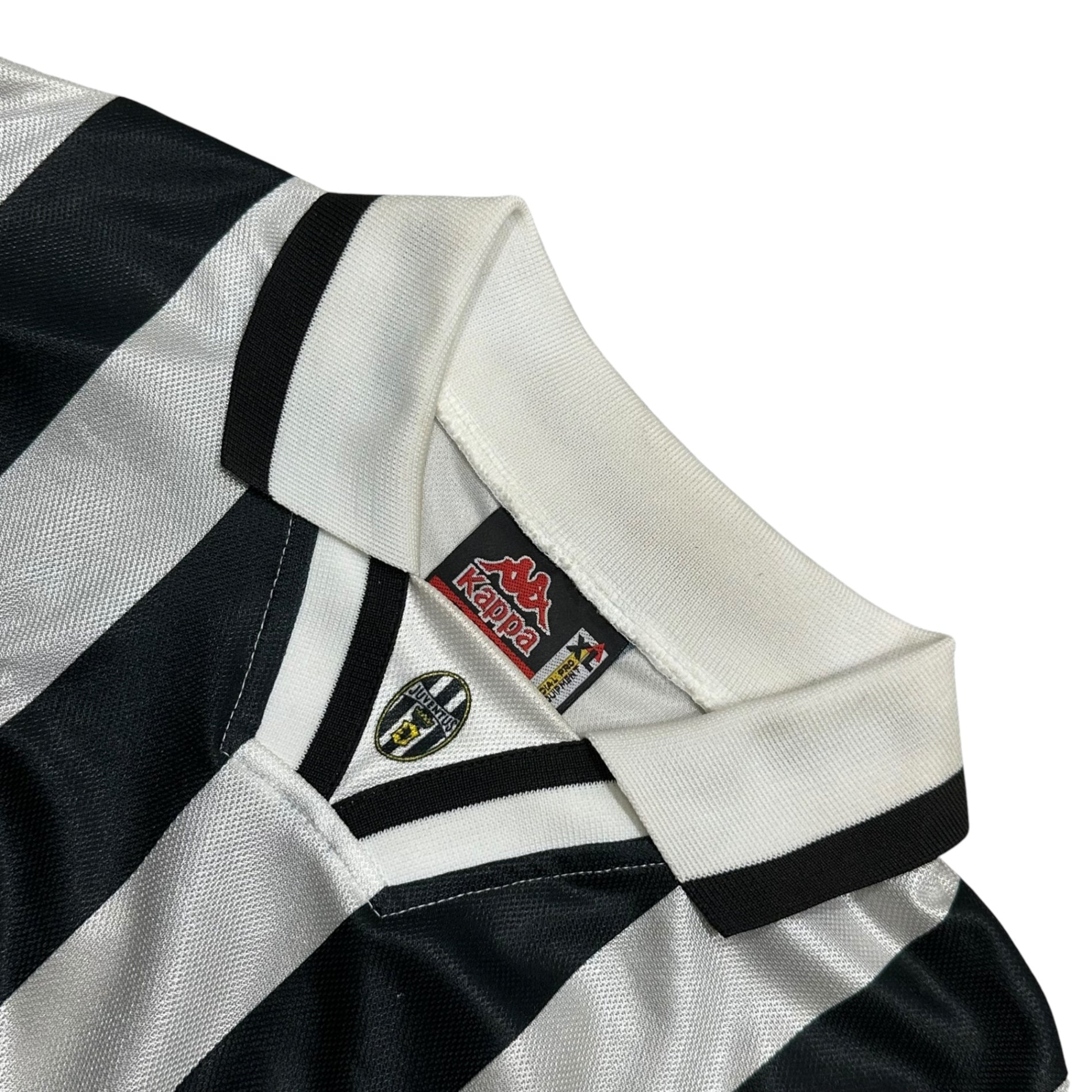kappa(カッパ) 1994–95 Reissue Juventus Match Shirt – Roberto Baggio 1994-95年の復刻 ユベントス ゲームシャツ ロベルトバッジョ XL ブラック×ホワイト
