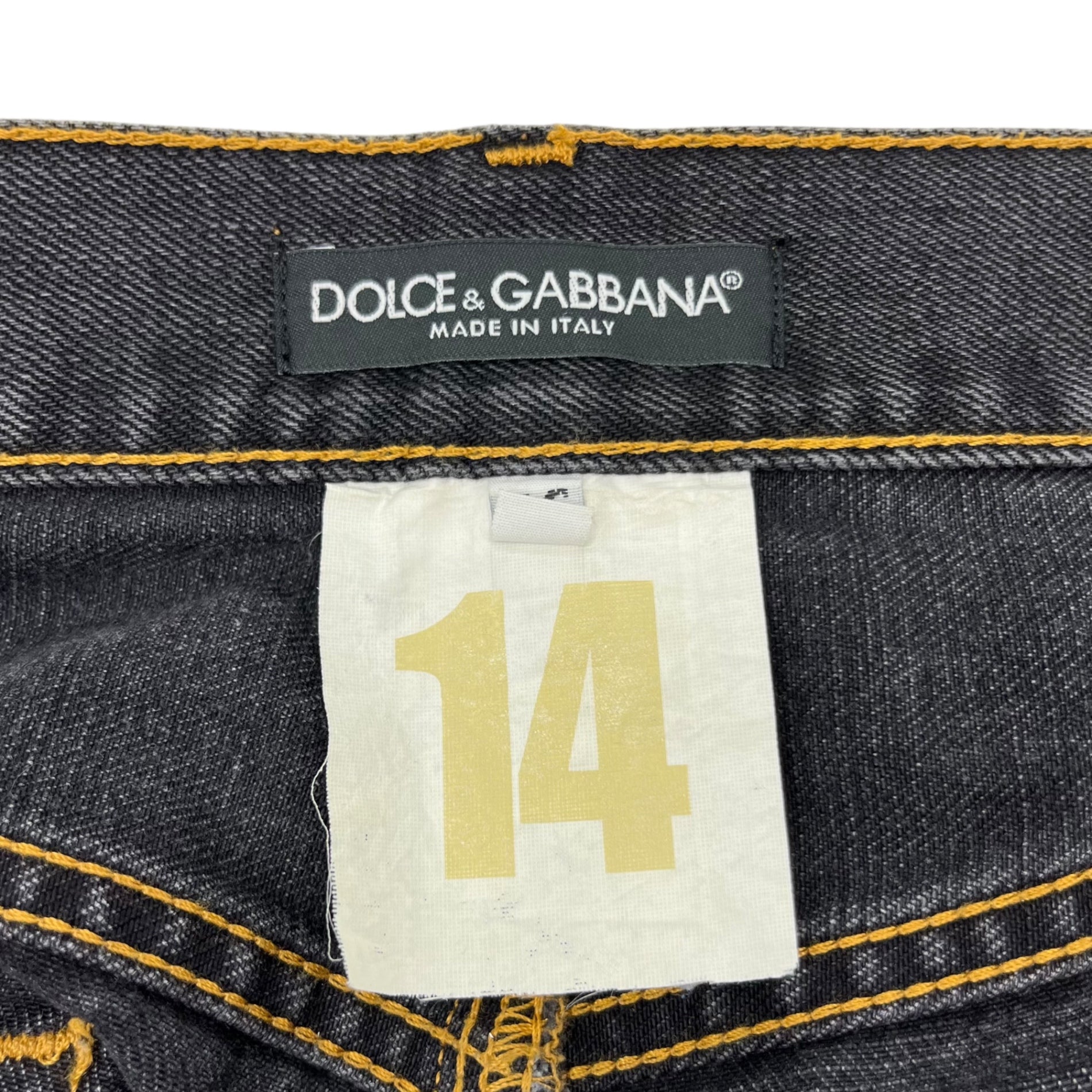 DOLCE&GABBANA(ドルチェ&ガッバーナドルガバ) Distressed slim denim pants ダメージ加工 スリム デ