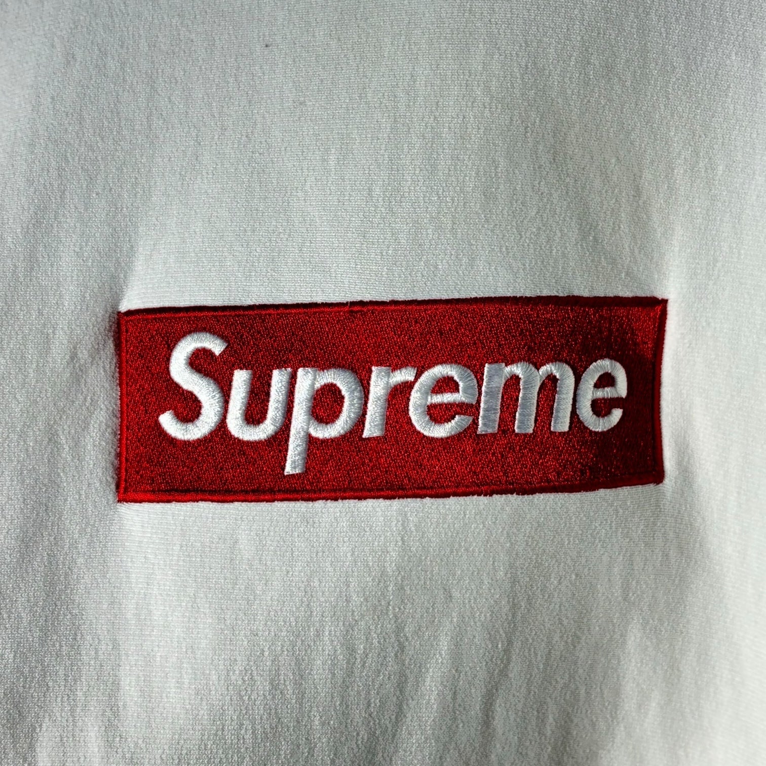 SUPREME(シュプリーム) 16AW Box Logo Hooded Sweatshirt ボックス ロゴ フーディ M ホワイト×レッド プルオーバー パーカー