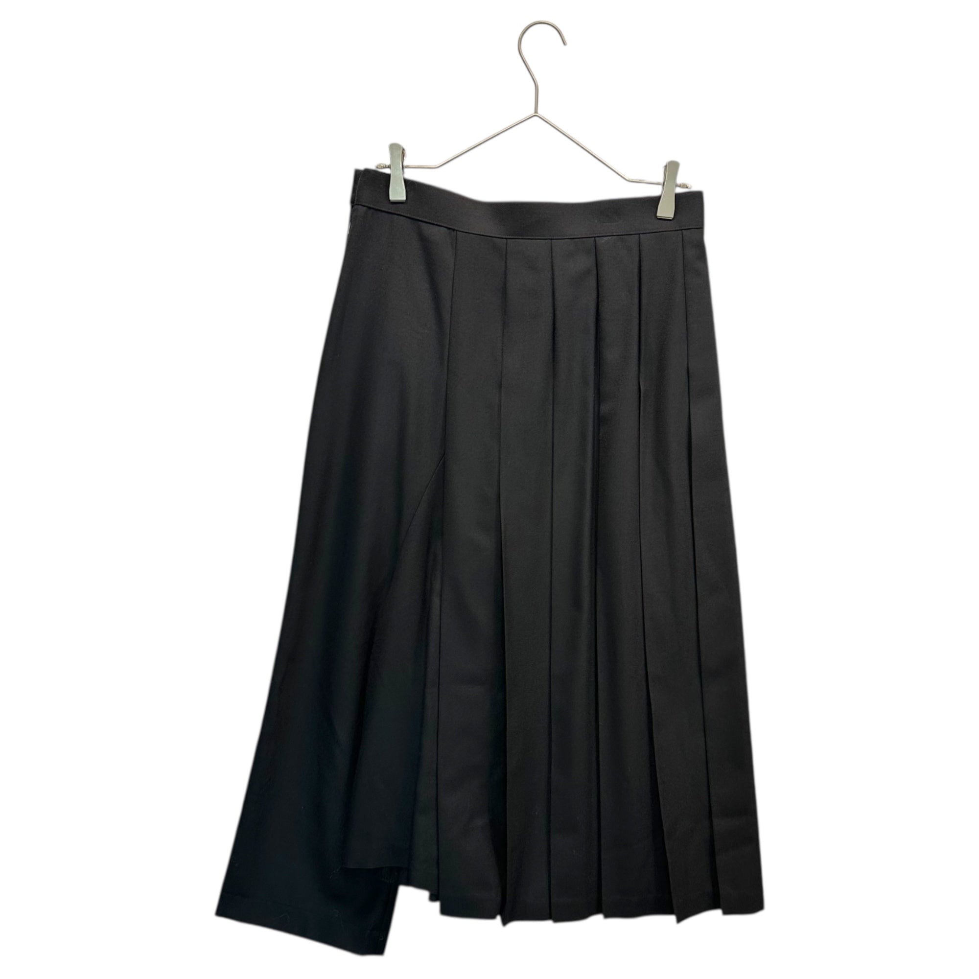 COMME des GARCONS JUNYA WATANABE(コムデギャルソンジュンヤワタナベ) 20AW Wool Polyester Pleated Long Skirt ウール ポリ プリーツ ロングスカート JF-P005 M ブラック AD2020