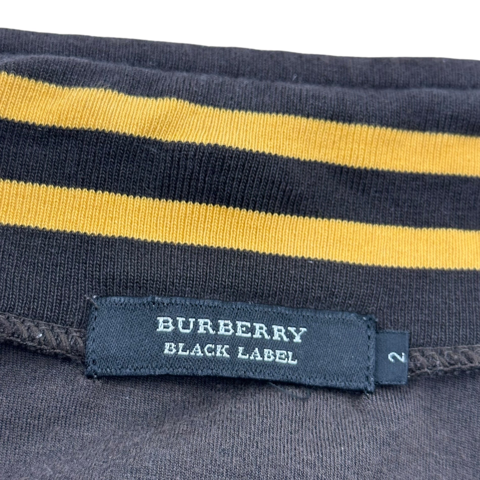 BURBERRY BLACK LABEL(バーバリーブラックレーベル) Logo Velour