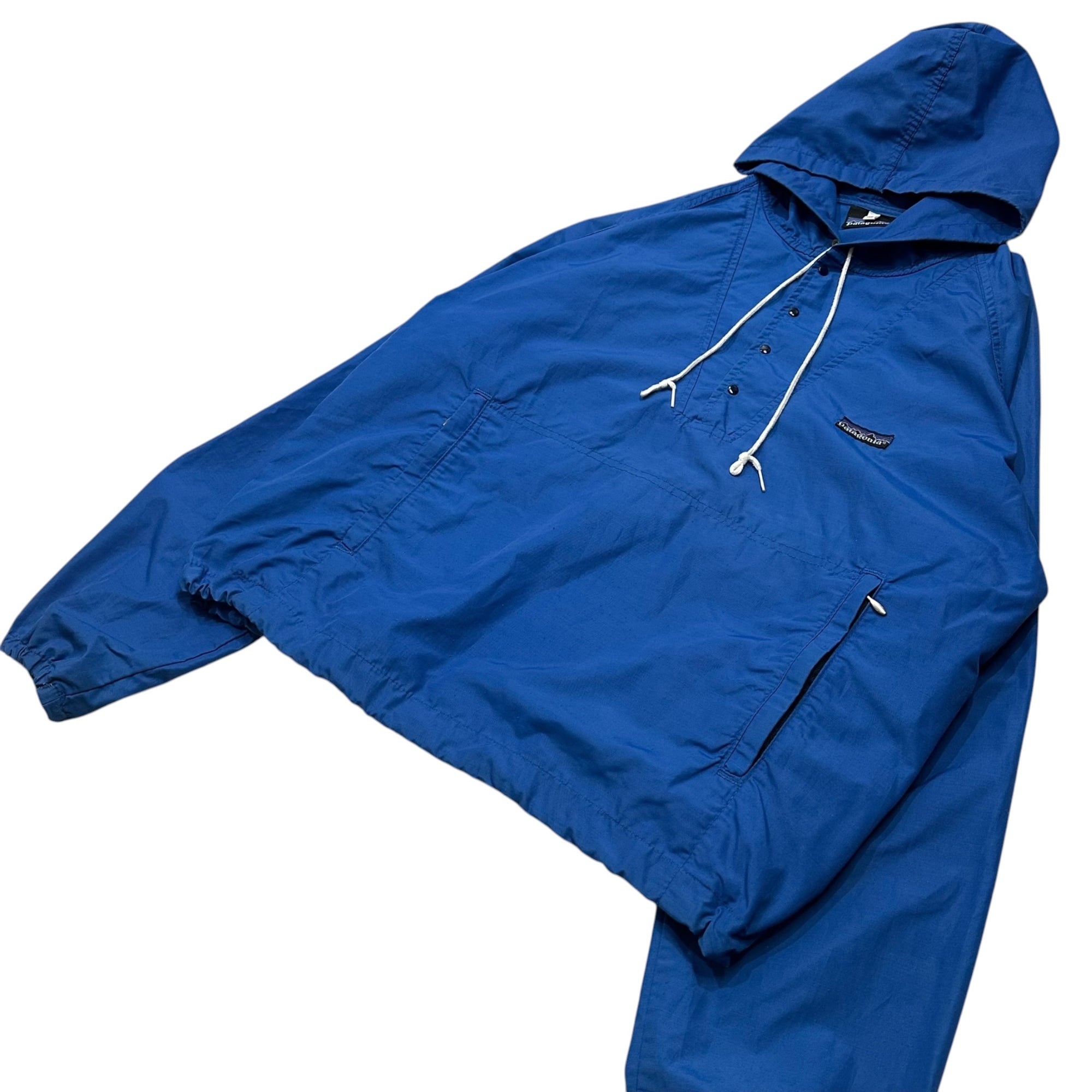 Patagonia(パタゴニア) 1980's~1990’s Baggies Pullover バギーズ プルオーバー 53500 M ブルー 80年代～90年代 ヴィンテージ アノラック パーカー ジャケット ナイロン
