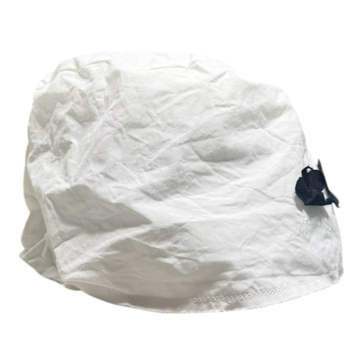 SCHA(シャ) Floral-Corsage Cotton Hat 花 コサージュ コットン ハット ART#1908 FREE ホワイト×ブラック ドーバーストリートマーケット取扱