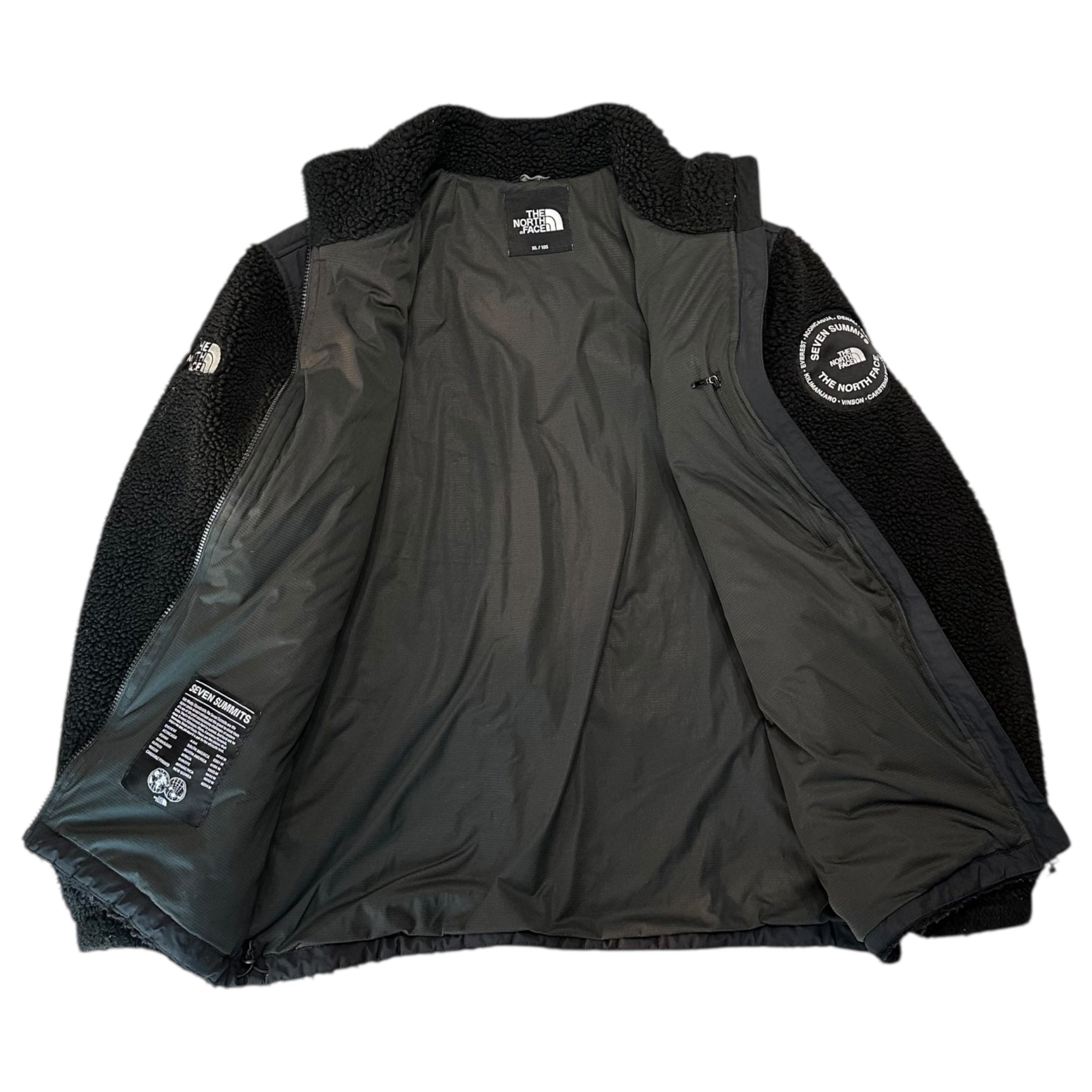THE NORTH FACE(ノースフェイス) 7 SUMMIT FLEECESHIELD JKT セブン サミット フリース シールド ジャケット NJ4FK71A XL ブラック 海外規格