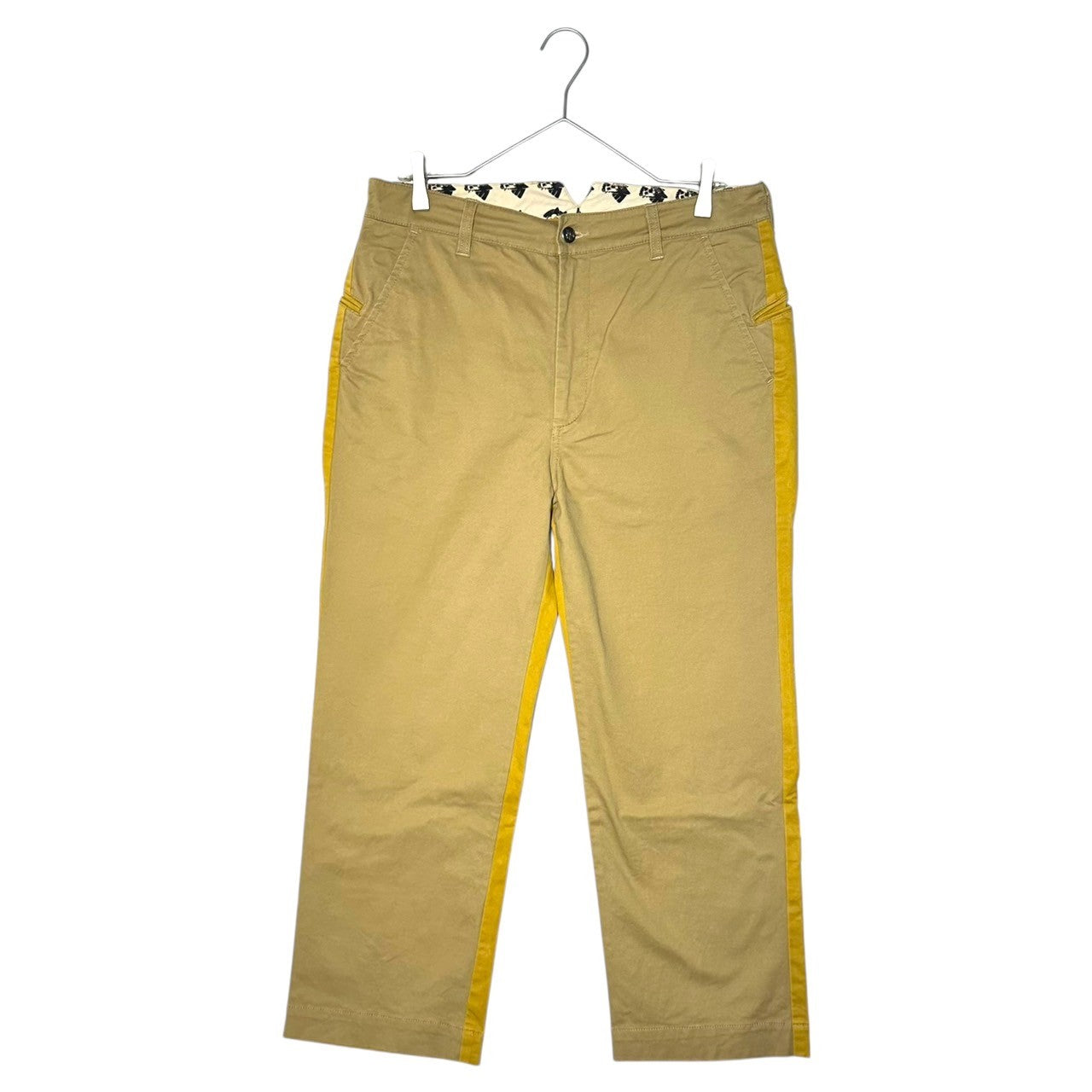 AlexanderLeeChang(アレキサンダーリーチャン) 6-pocket switch chino pants 6 ポケット 切替 チノ パンツ AC-041905 3 ベージュ×マスタード