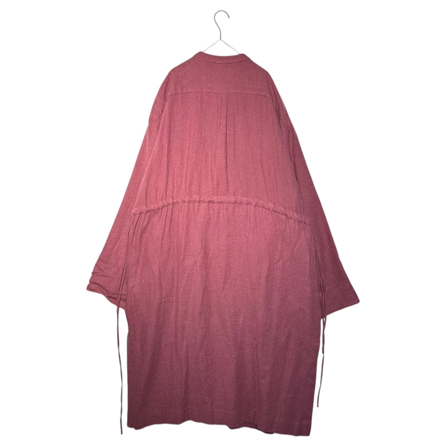 ROGGYKEI(ロギーケイ) 4-Pocket Gathered Waist Linen-Wool One-Piece 4ポケット ウェスト ギャザー リネン ウール ワンピｰス SH03/01 M ピンク