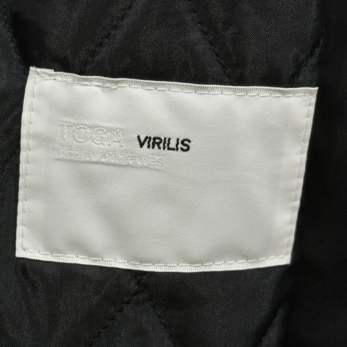 TOGA VIRILIS(トーガビリリース) 2022AW Fake fur coat フェイクファー コート TV22-FA334 46 ブラック