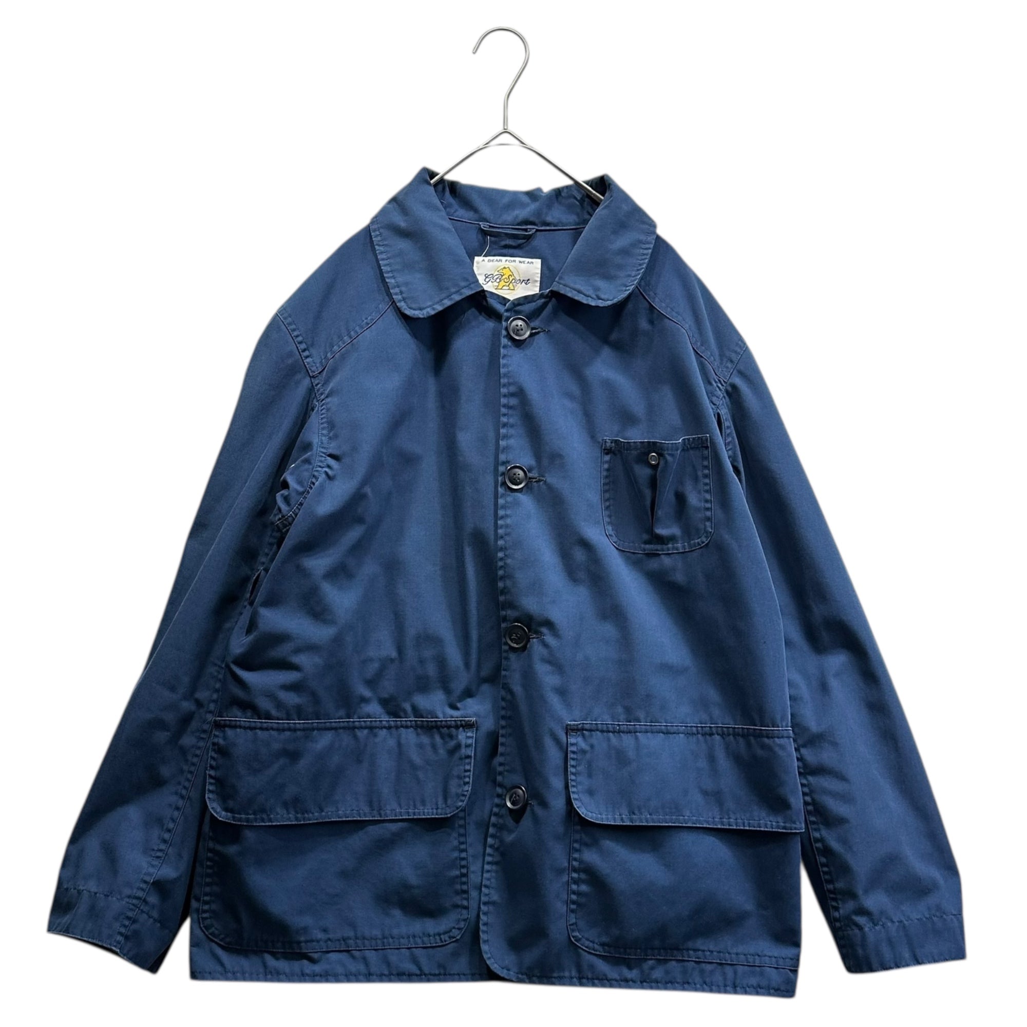 GBSPORT for SHIPS(ジービースポーツ × シップス) Cotton L/S Work Jacket コットン 長袖 ワークジャケット S ブルー