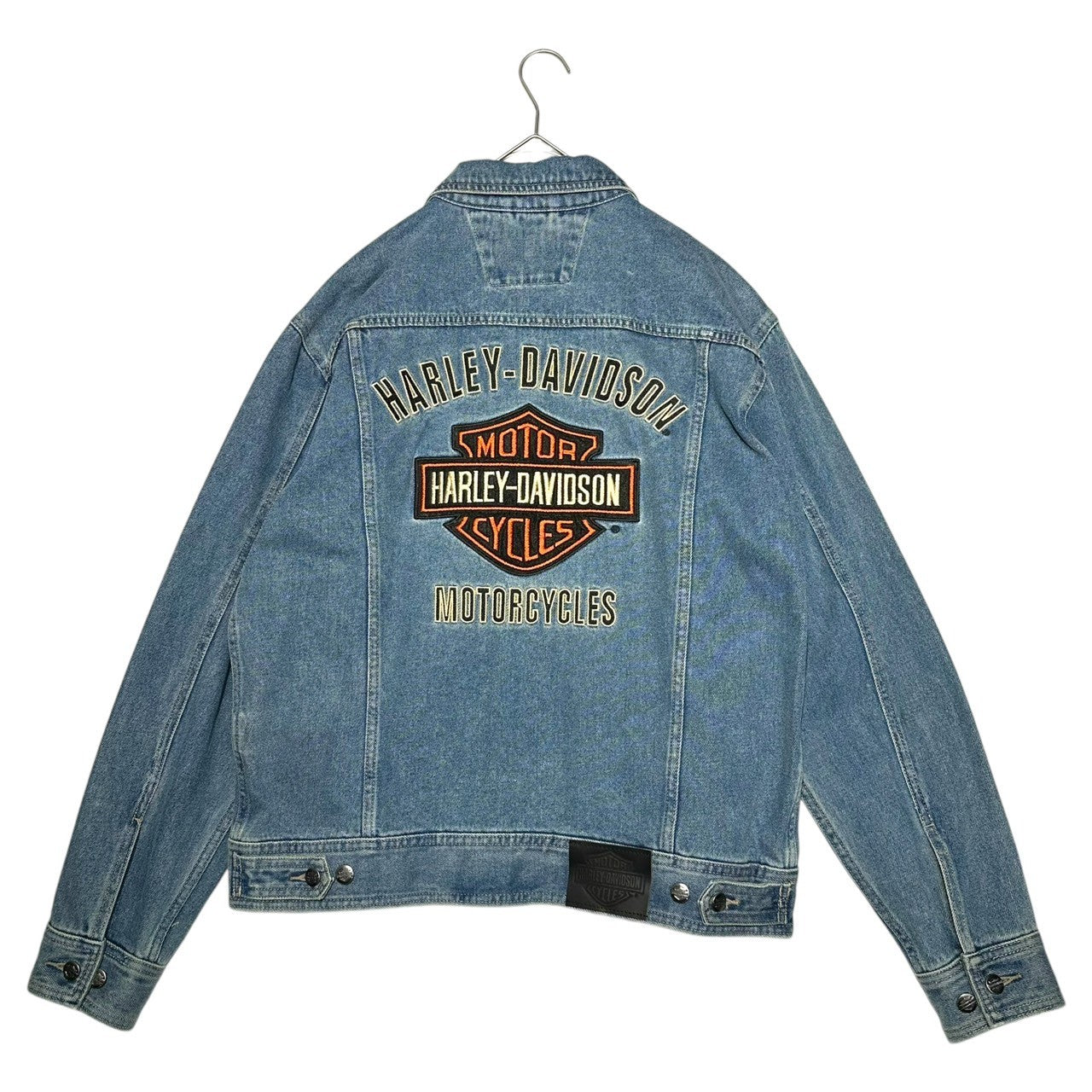 HARLEY DAVIDSON(ハーレーダビッドソン) BAR & SHIELD LOGO DENIM JACKET バー&シールド ロゴ デニム ジャケット 99040-08VM M インディゴ