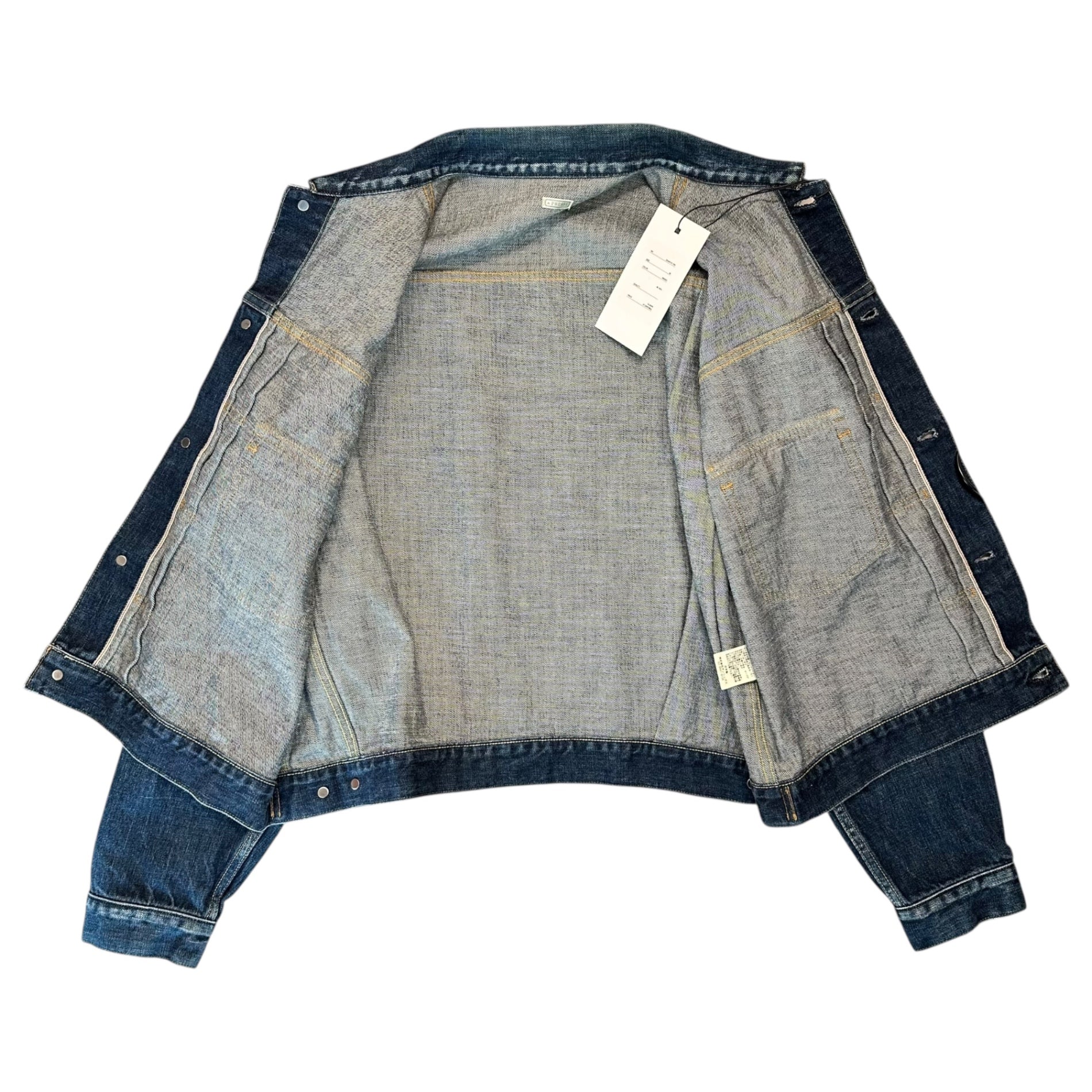 A.PRESSE(アプレッセ) 22AW 2nd Type Denim Jacket セカンド デニム ジャケット 22AAP-01-10H 46 インディゴ