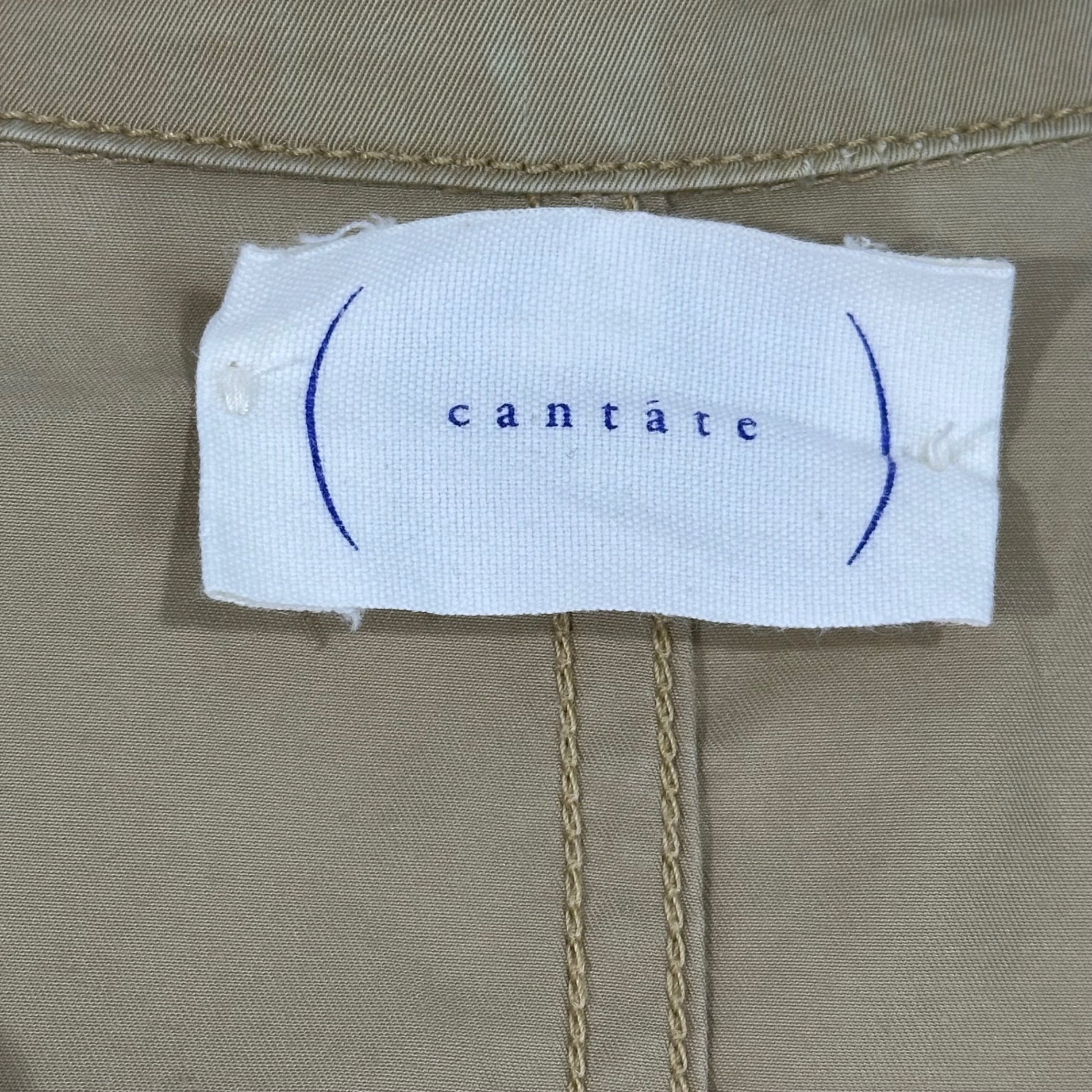 cantate(カンタータ) 18SS Coverall Jacket カバーオール ジャケット 18SSCA094 48 ベージュ テーラード