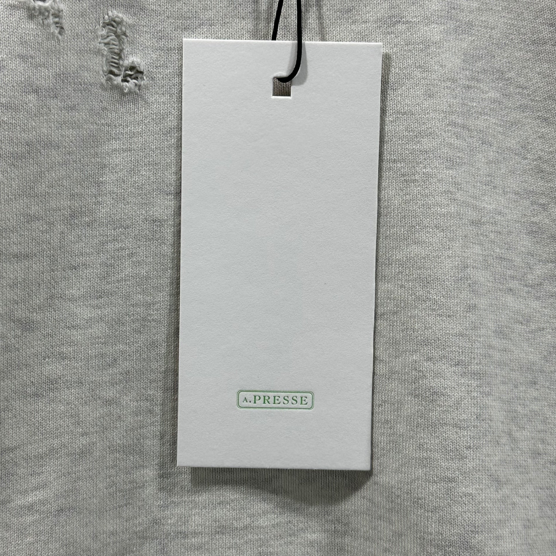 A.PRESSE(アプレッセ) 22SS Vintage Washed Sweat Shirt ヴィンテージ ウォッシュド スウェット 22SAP-05-02M 1 オートミール