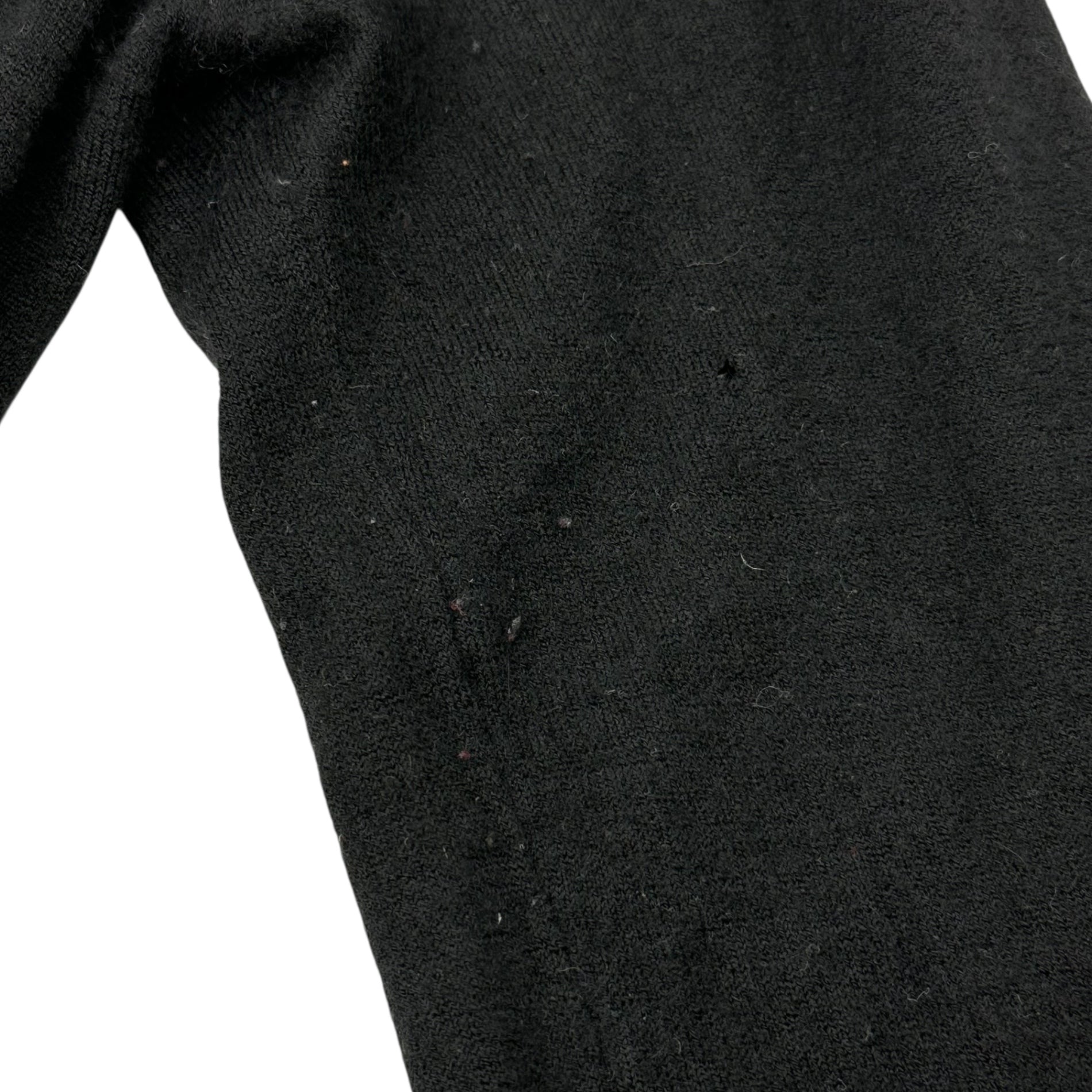 DOLCE&GABBANA(ドルチェ&ガッバーナドルガバ) V-Neck Cashmere Knit Vネック カシミヤ ニット F4375K/F44TL 46(S) ブラック